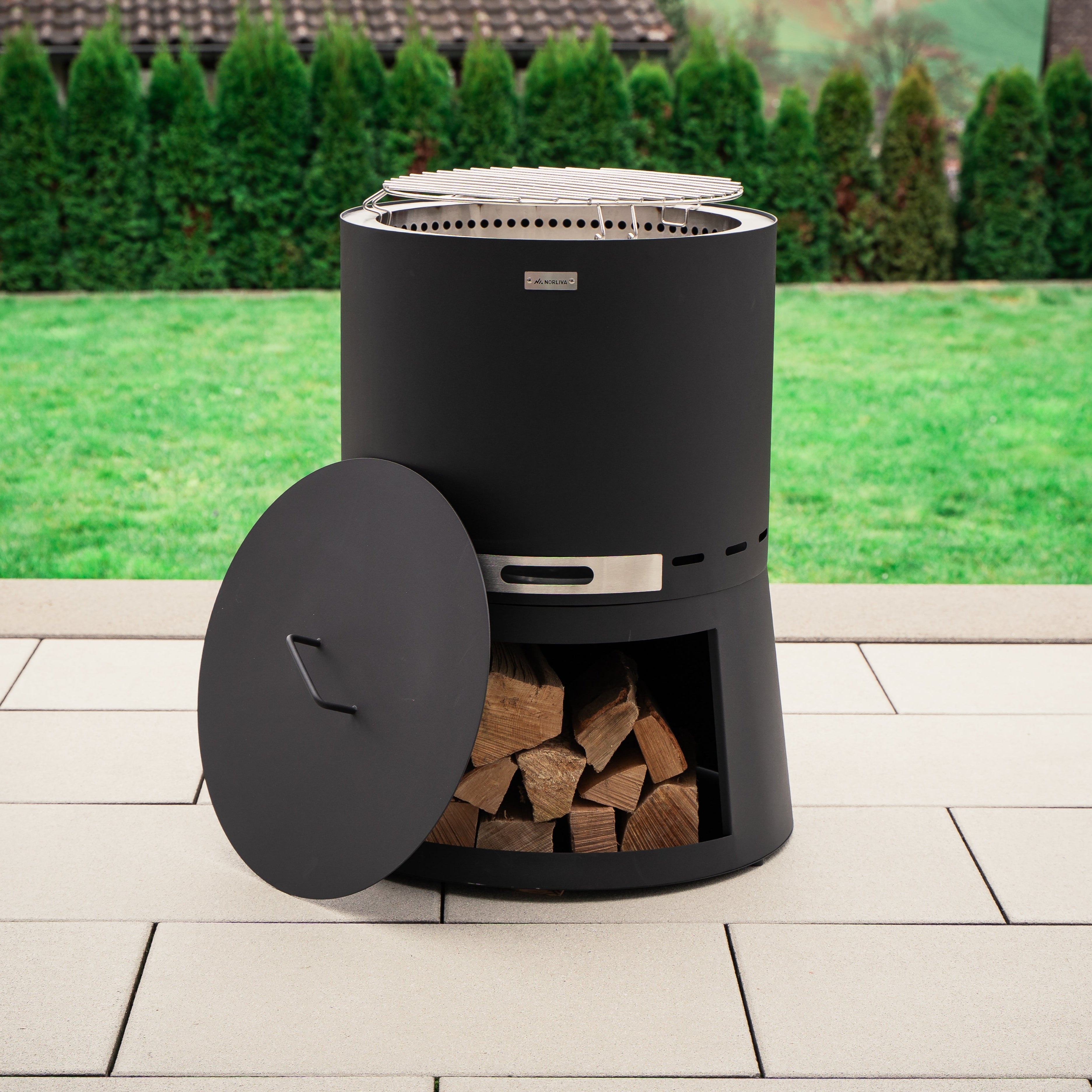 Set : Skara Pluss + couvercle + grille