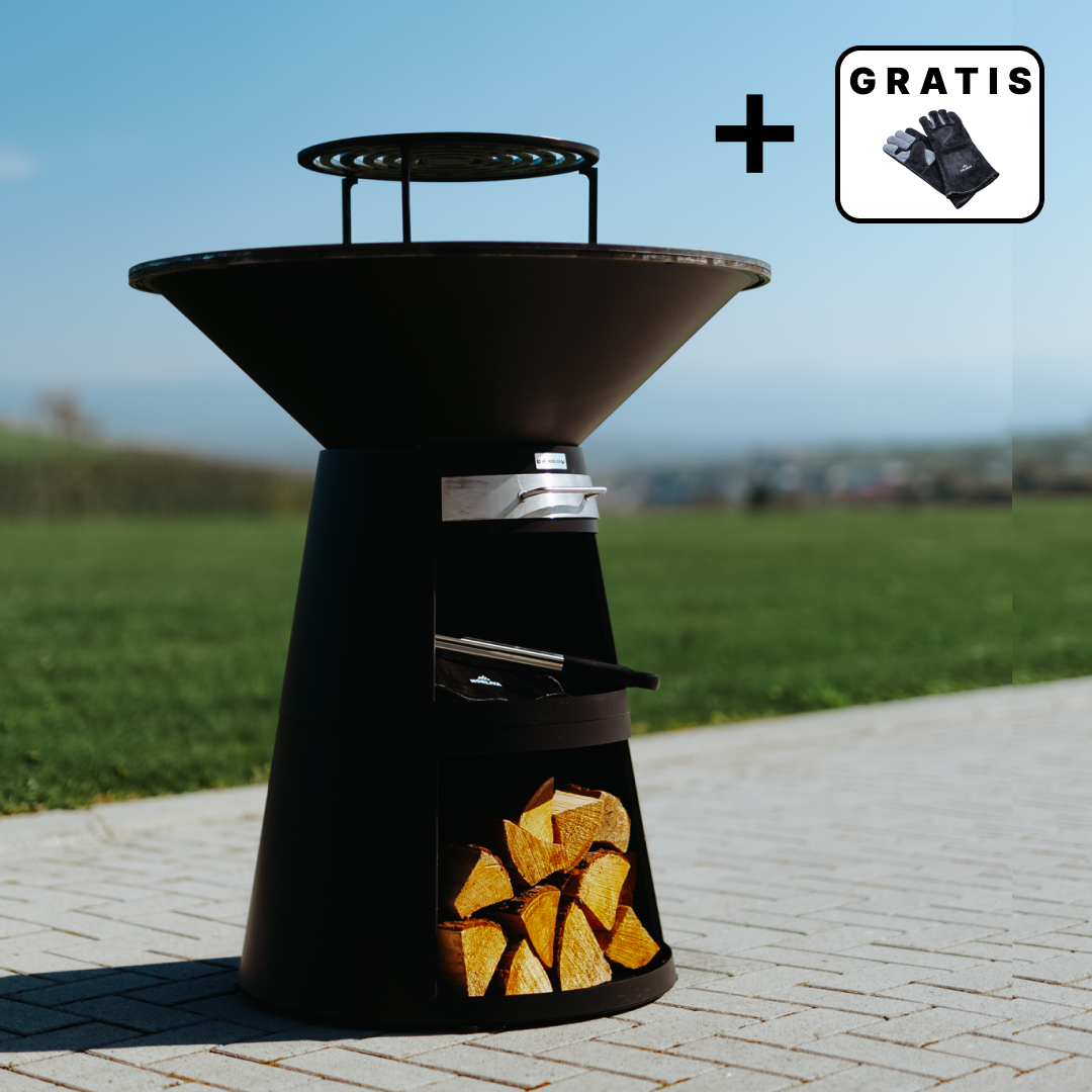 NORLIVA plancha barbecue, 80 cm