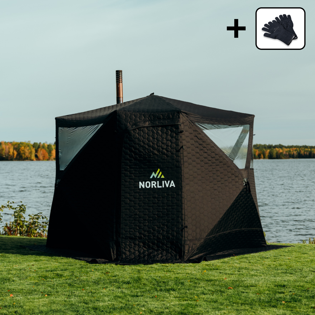 Tente sauna mobile Dalen 2.0 avec poêle sauna