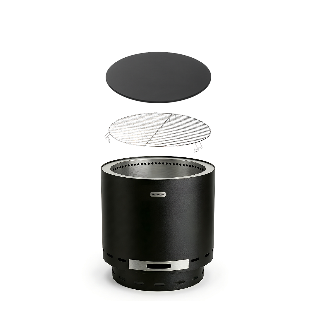 Ensemble : Eda + couvercle + grille de cuisson