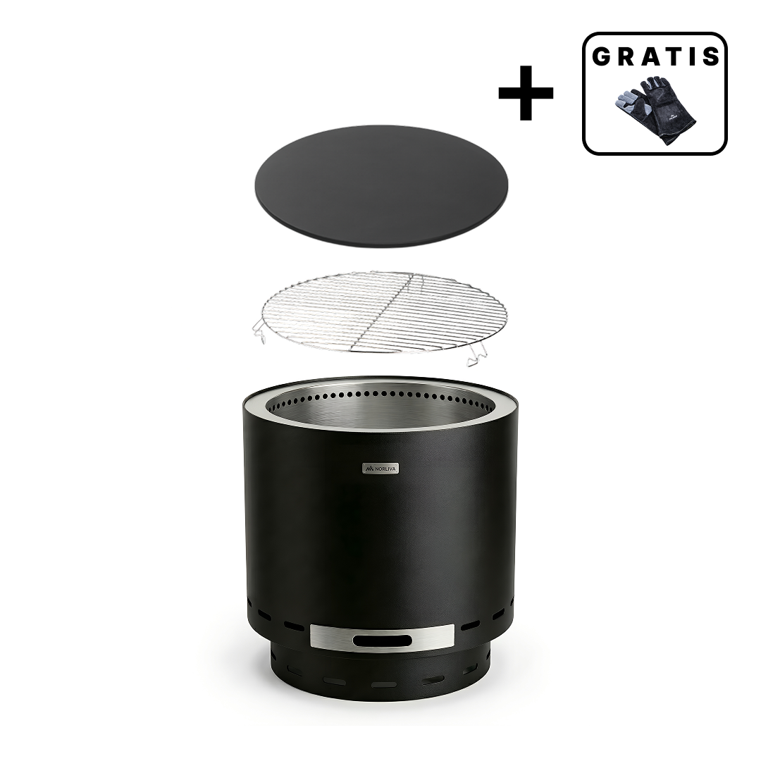Ensemble : Eda + couvercle + grille de cuisson