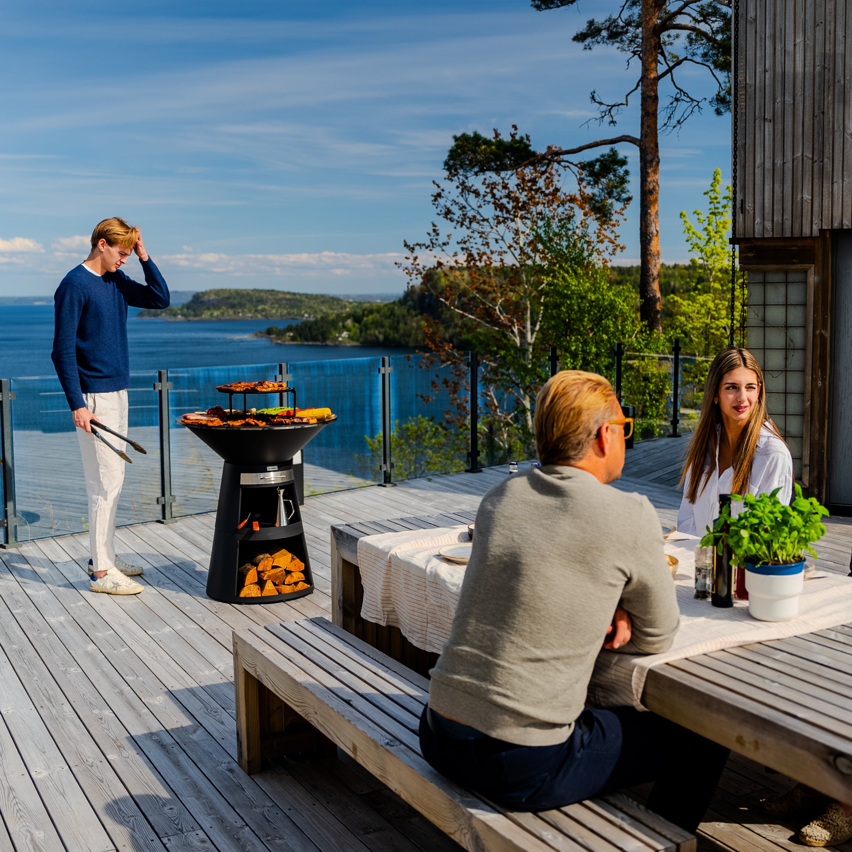 NORLIVA plancha barbecue, 80 cm