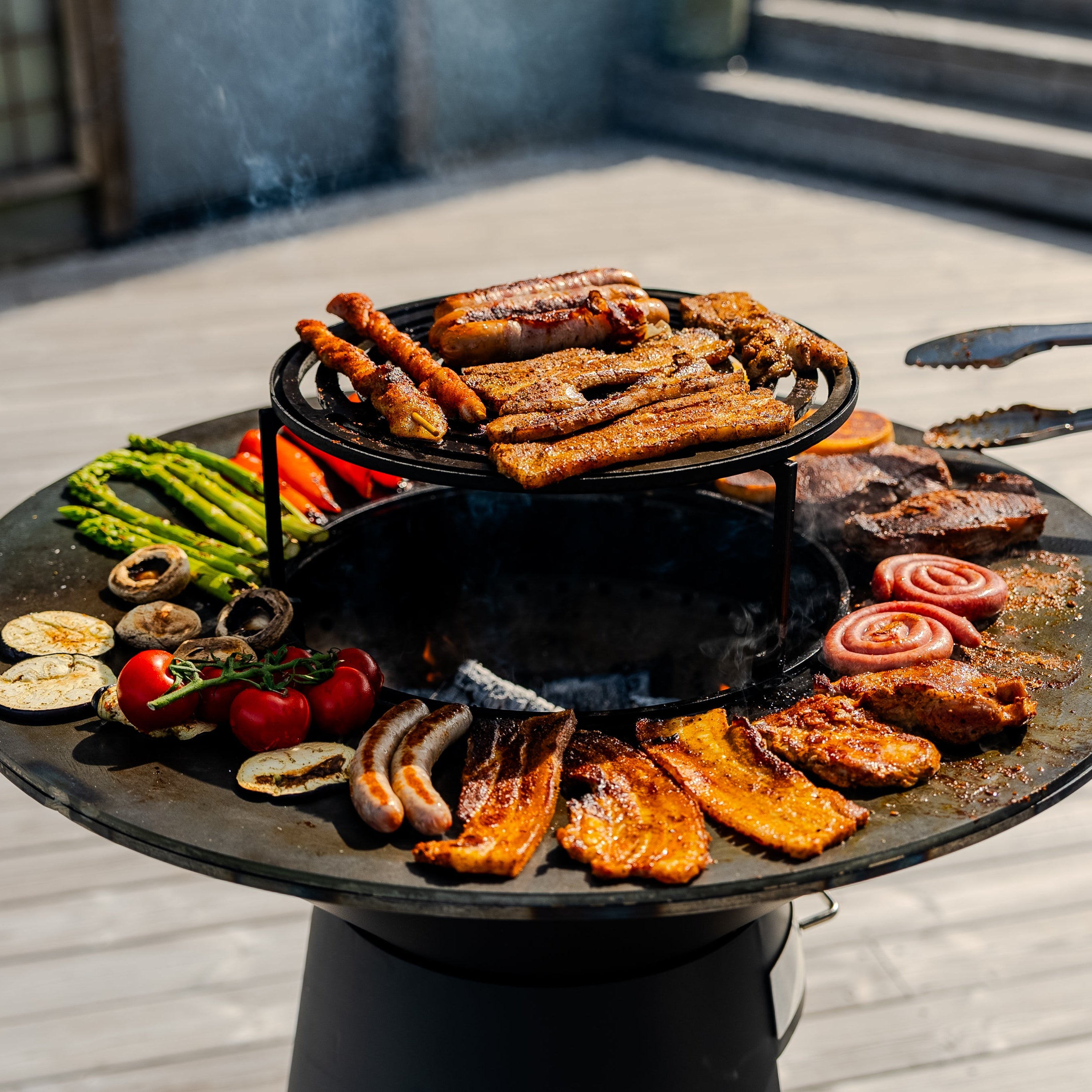NORLIVA plancha barbecue, 80 cm