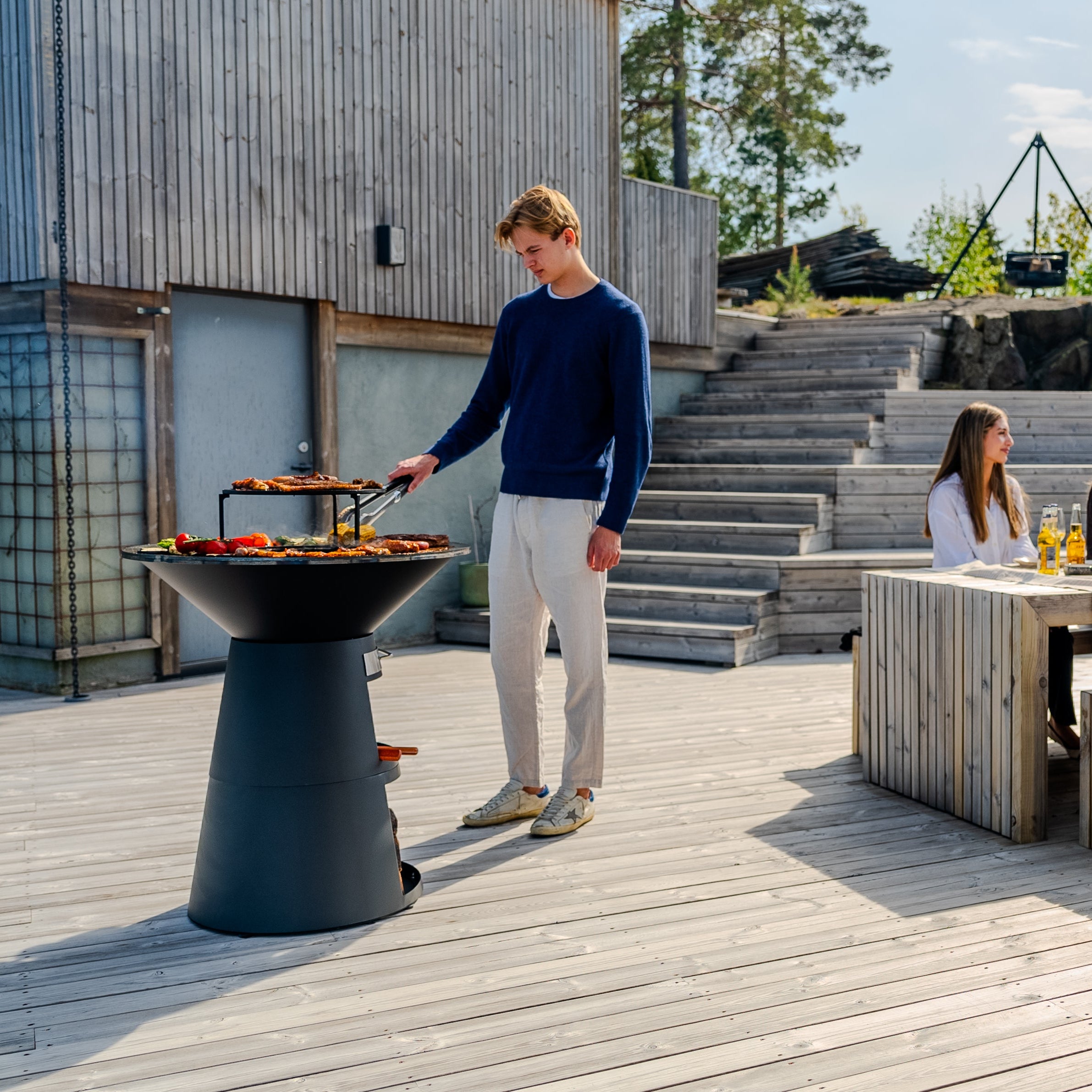 NORLIVA plancha barbecue, 80 cm