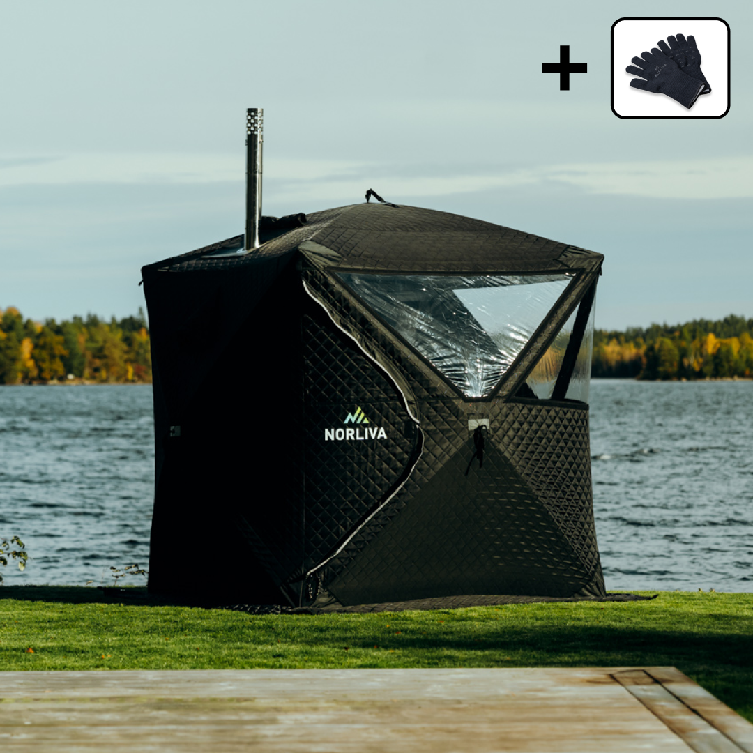 Tente sauna mobile Isen 2.0 avec poêle à sauna