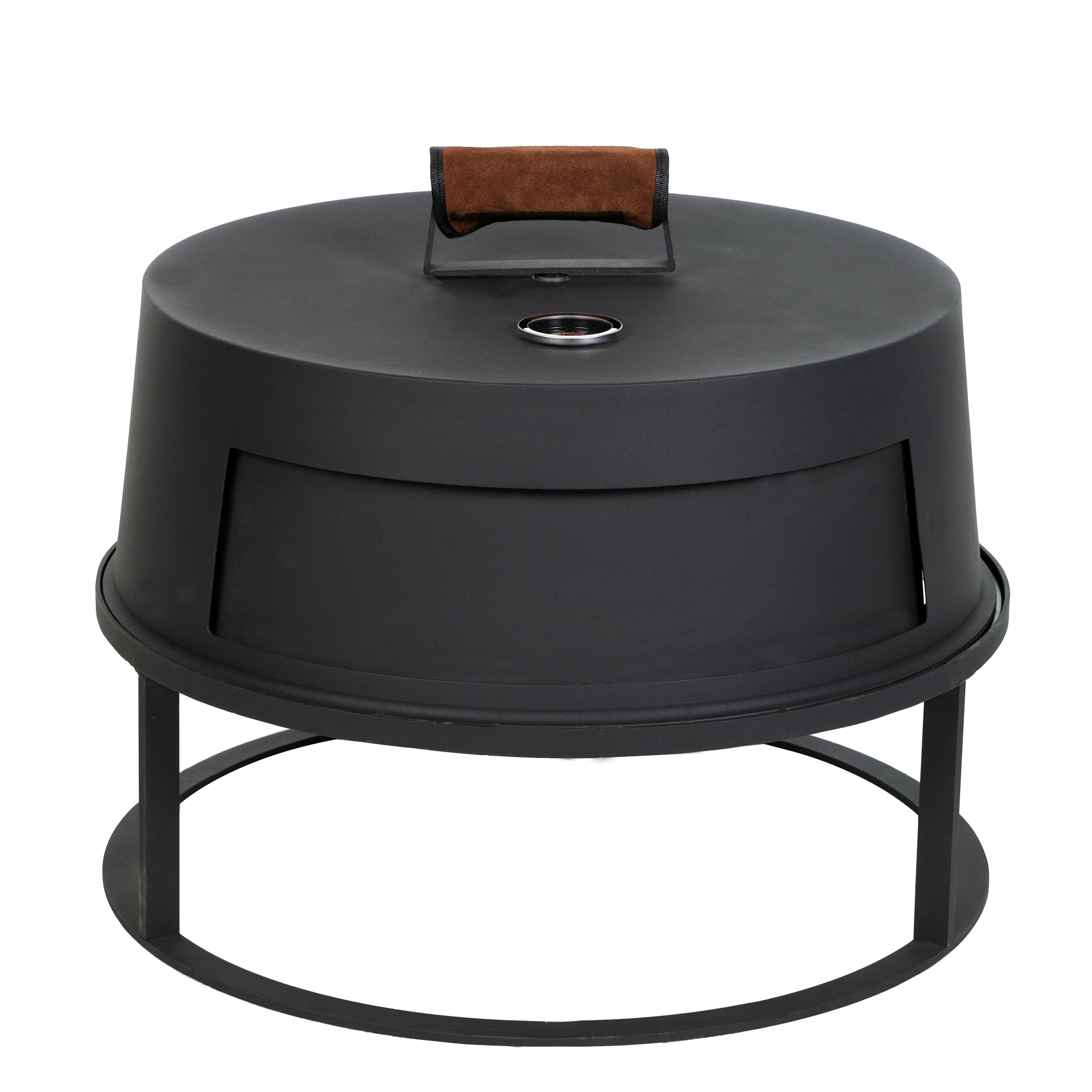 Set : Skara + Couvercle + Grille à plaques de cuisson + Accessoire pour four à pizza