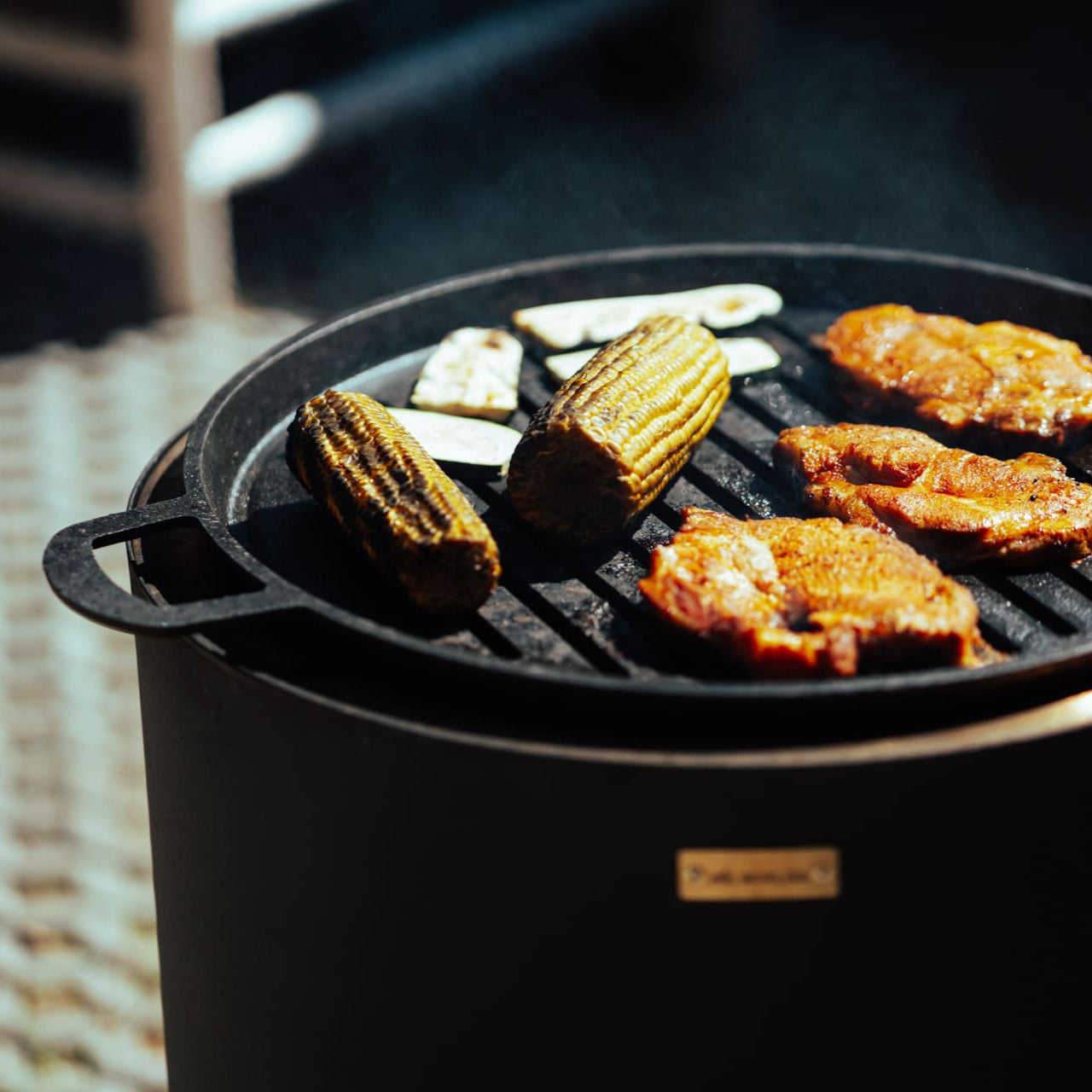 Grille de gril en fonte Skara