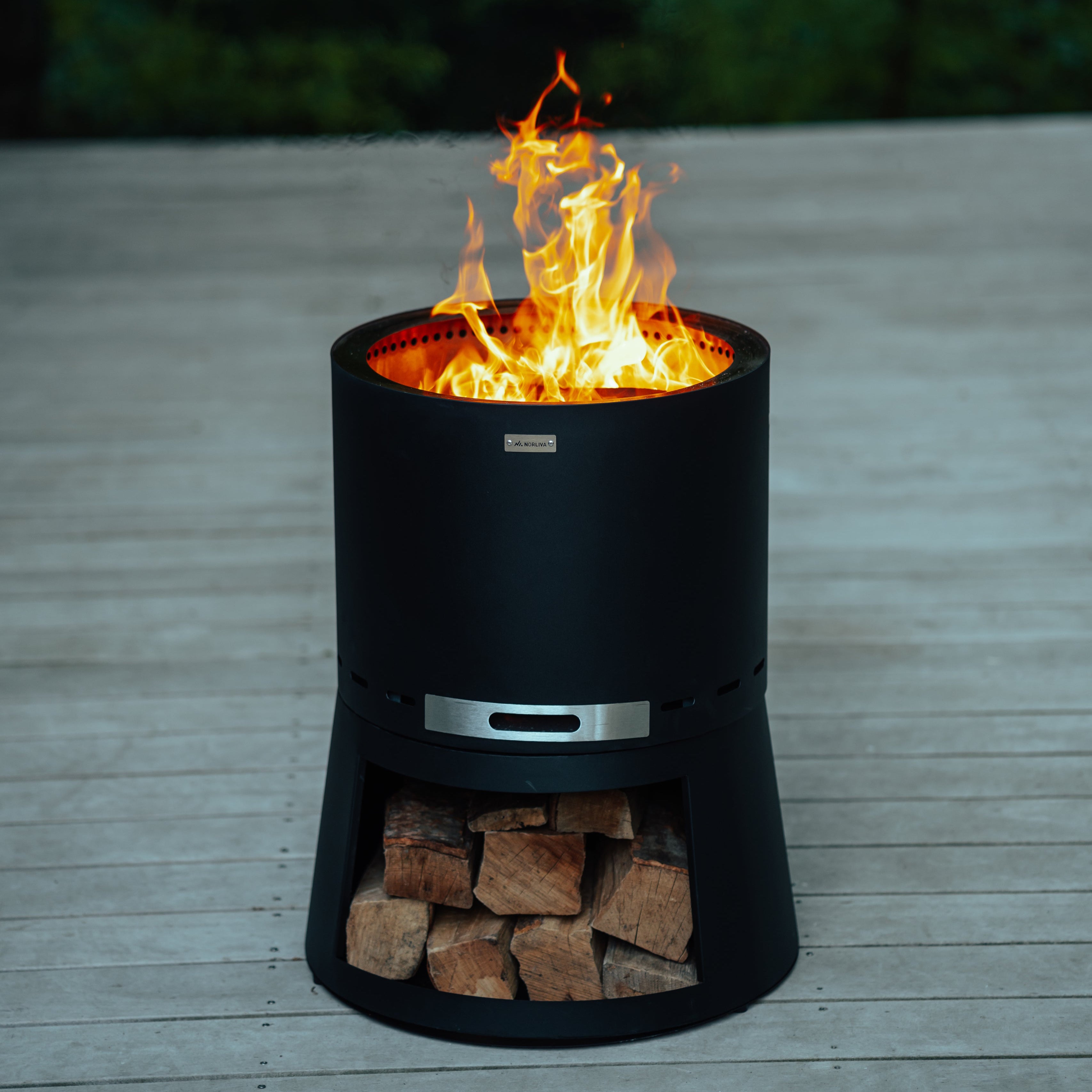 Set : Skara Pluss + grille en fonte