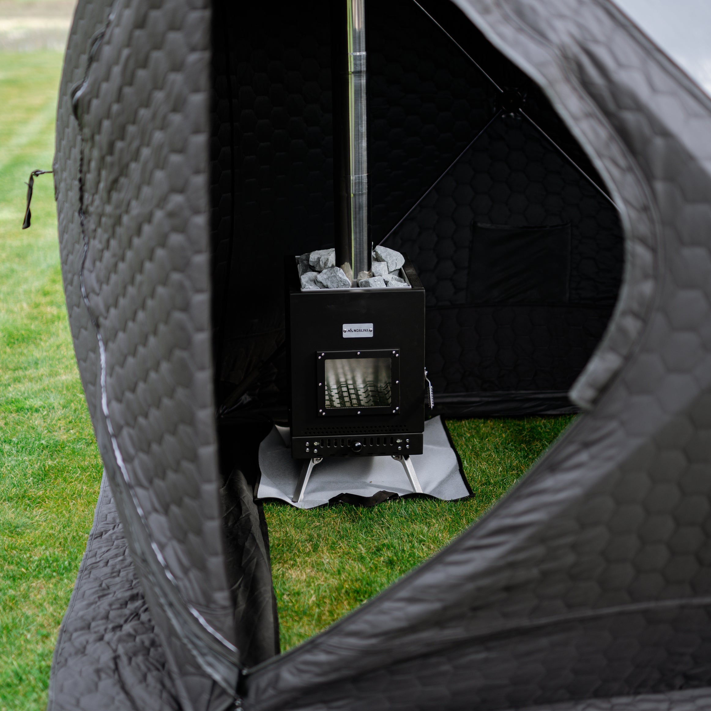 Tente sauna mobile Isen 2.0 avec poêle à sauna
