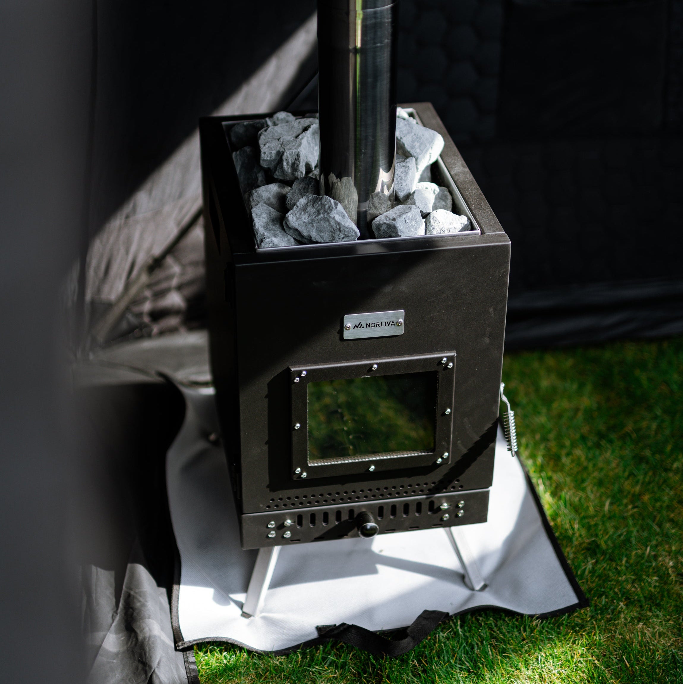 Tente sauna mobile Isen 2.0 avec poêle à sauna