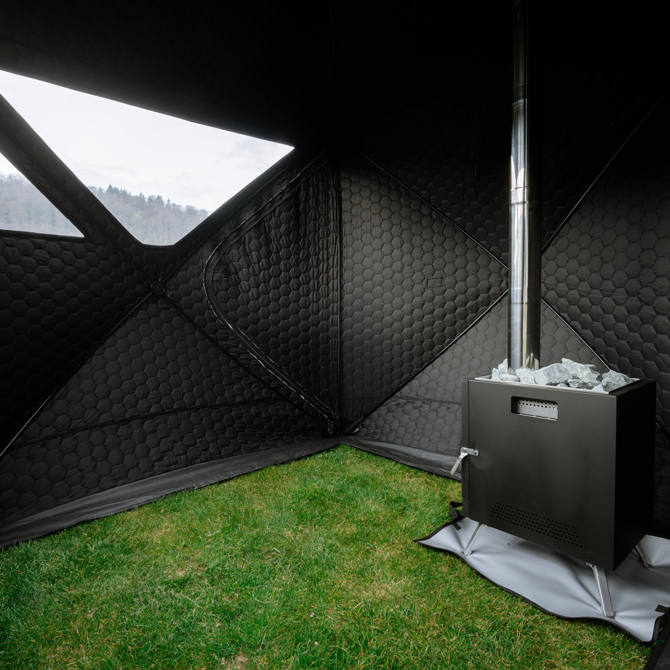 Tente sauna mobile Isen 2.0 avec poêle à sauna