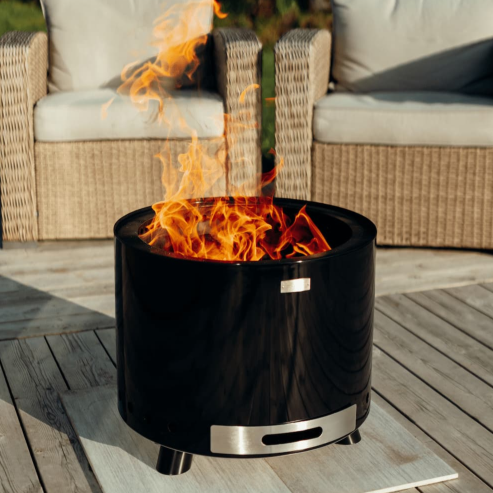 Ensemble : Senja + couvercle + grille de cuisson + pare-étincelles