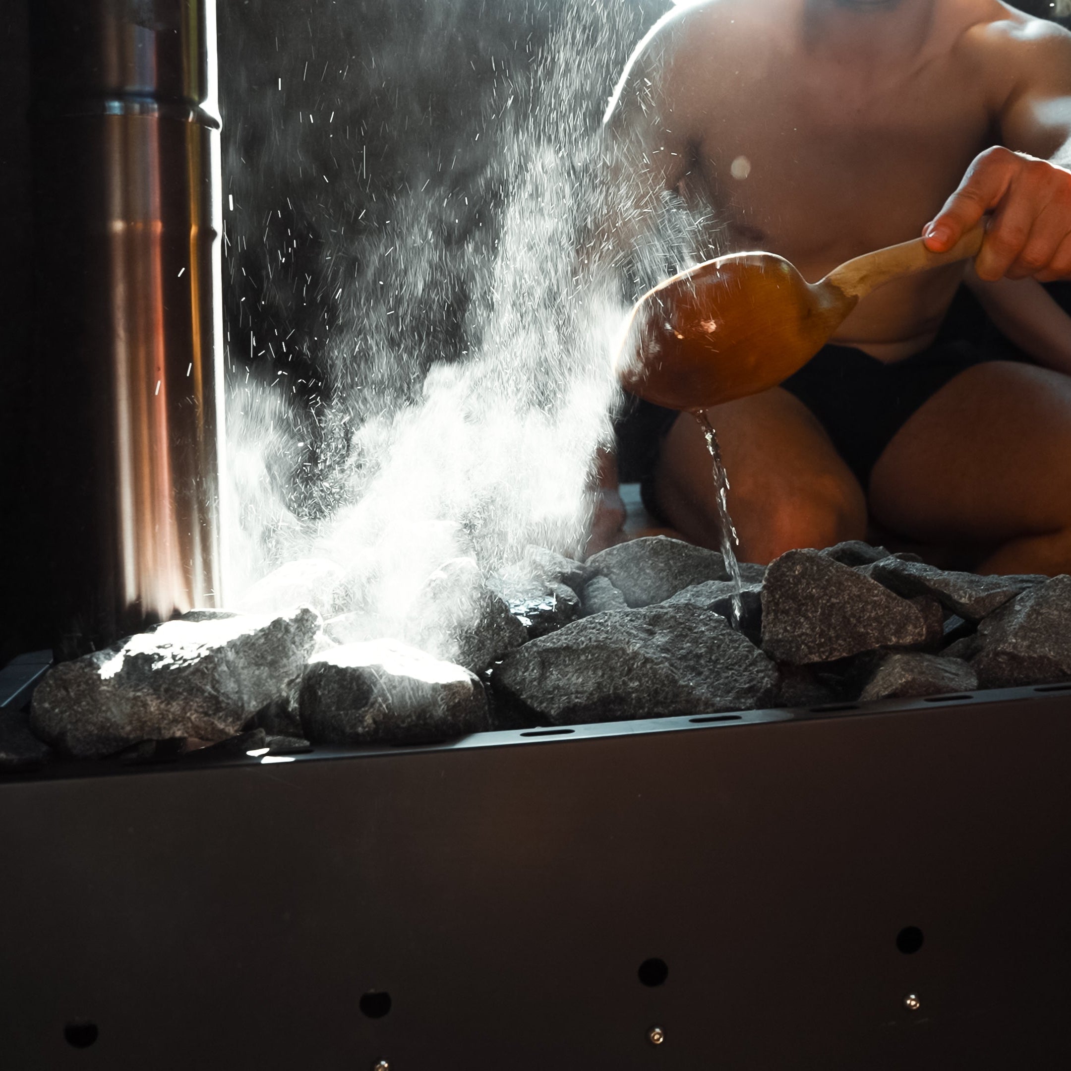 Tente sauna mobile Isen avec poêle à sauna