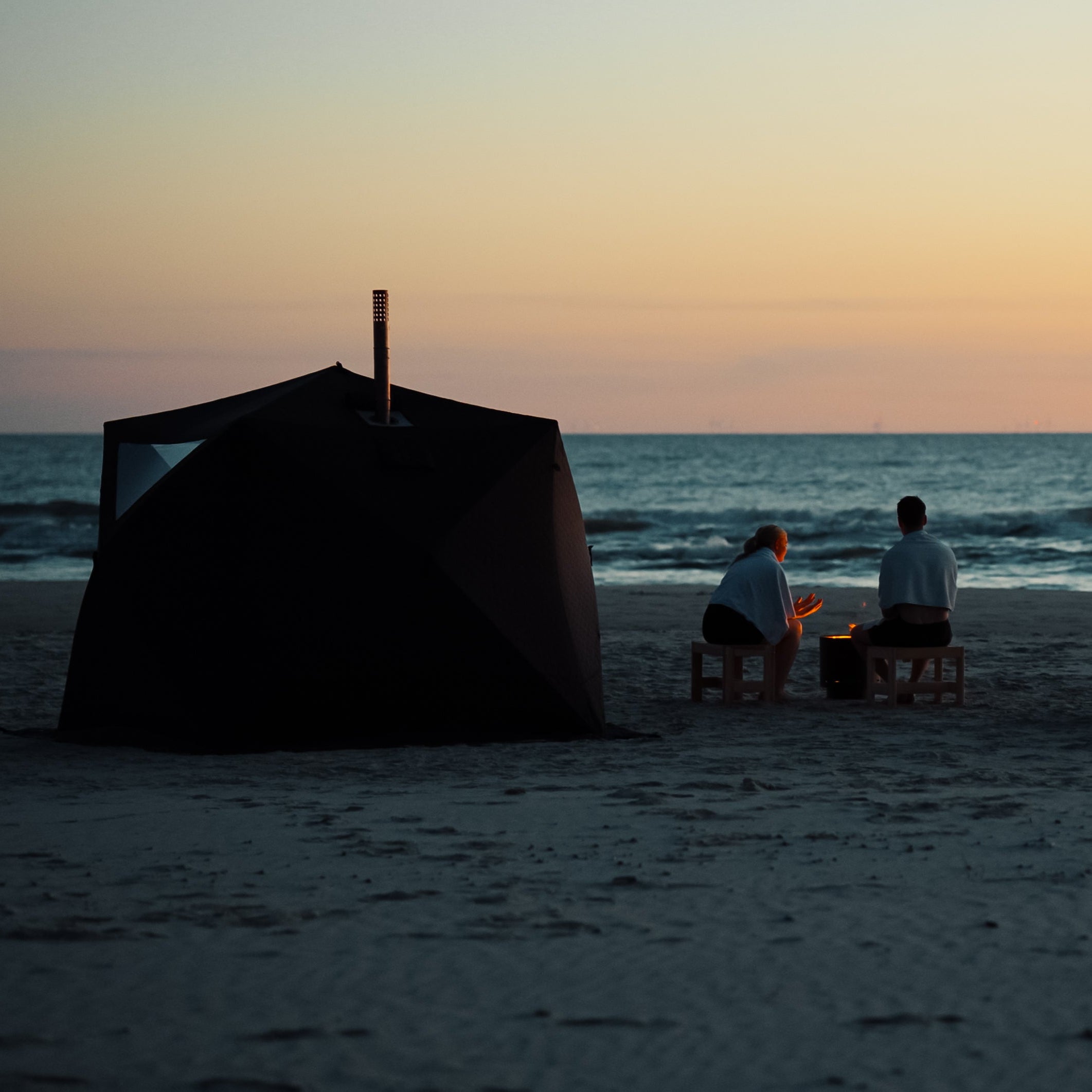 Tente sauna mobile Fjorden (sans poêle à sauna)