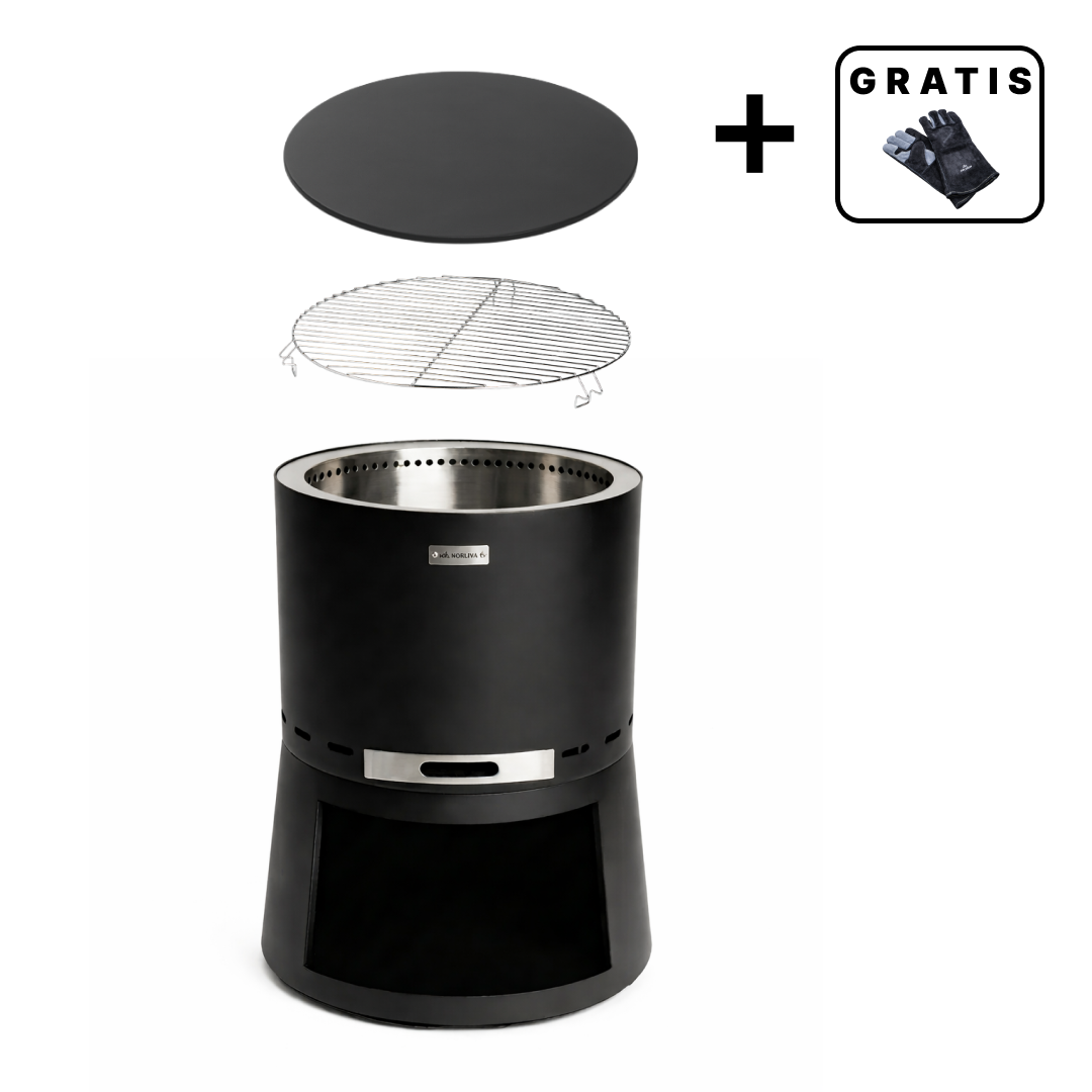 Set : Skara Pluss + couvercle + grille