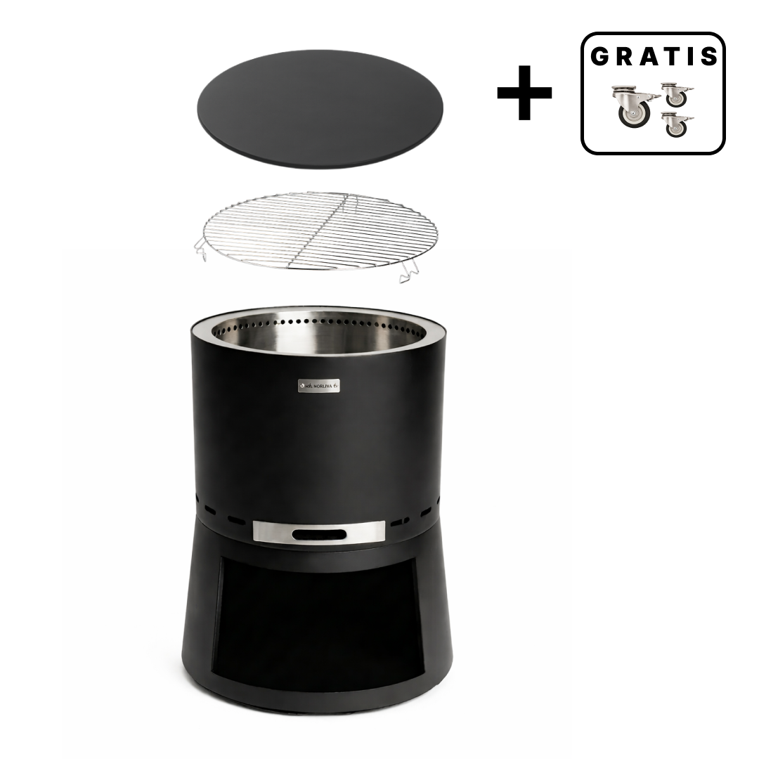 Set : Skara Pluss + couvercle + grille