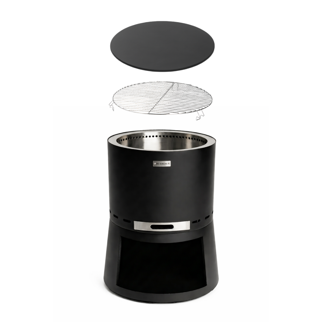 Set : Skara Pluss + couvercle + grille