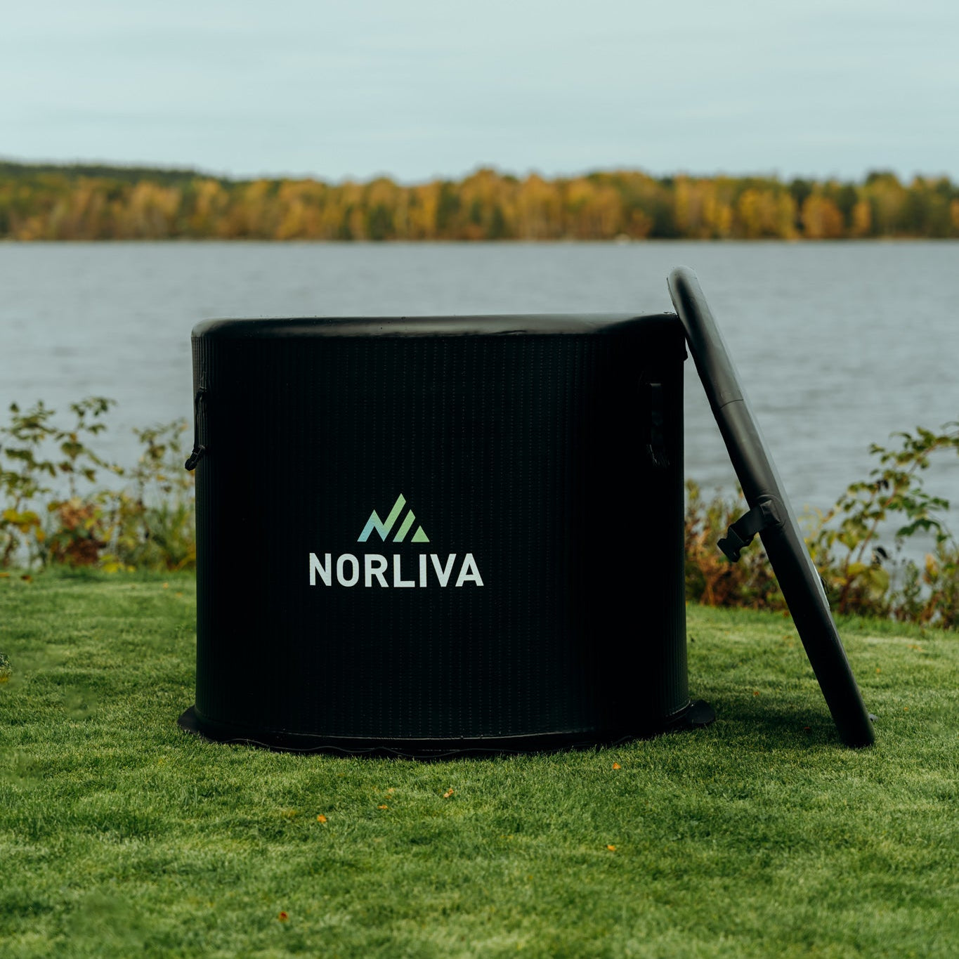 Ensemble : tente sauna Isen 2.0 + poêle + accessoires sauna + protection contre la pluie + tonne à glace