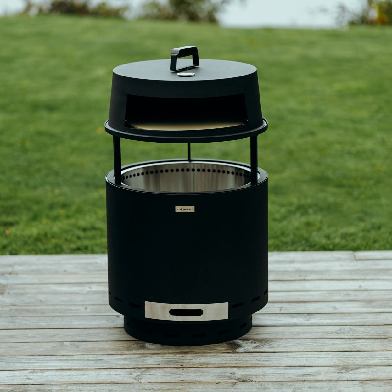 Set : Skara + Couvercle + Grille à plaques de cuisson + Accessoire pour four à pizza