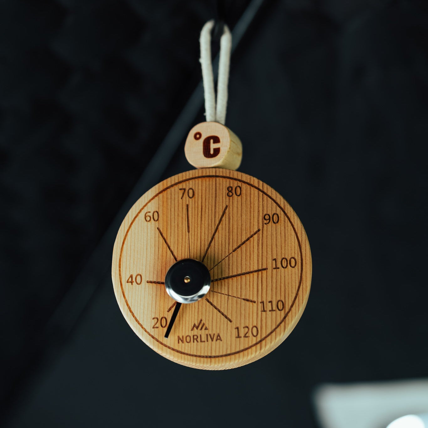 Thermomètre de sauna, à suspendre