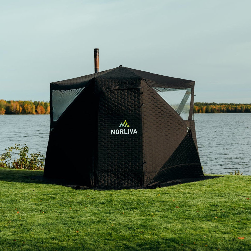 Tente de sauna mobile Dalen 3.0 avec poêle de sauna