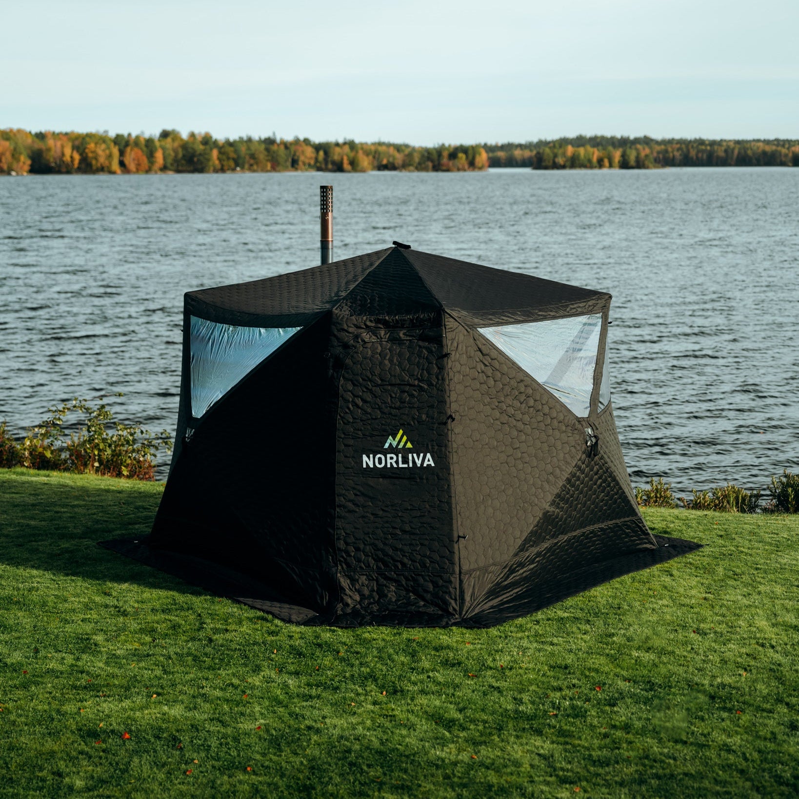 Tente sauna mobile Fjorden (sans poêle à sauna)