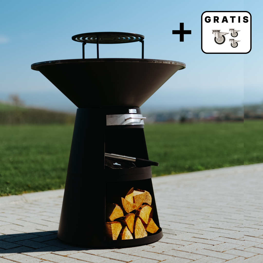 NORLIVA plancha barbecue, 80 cm