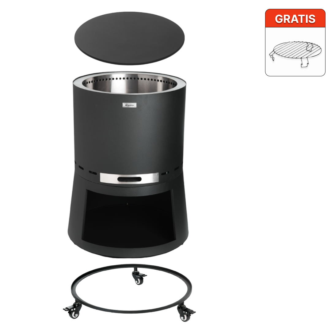 Set : Skara Pluss + Couvercle + Anneau à roulettes