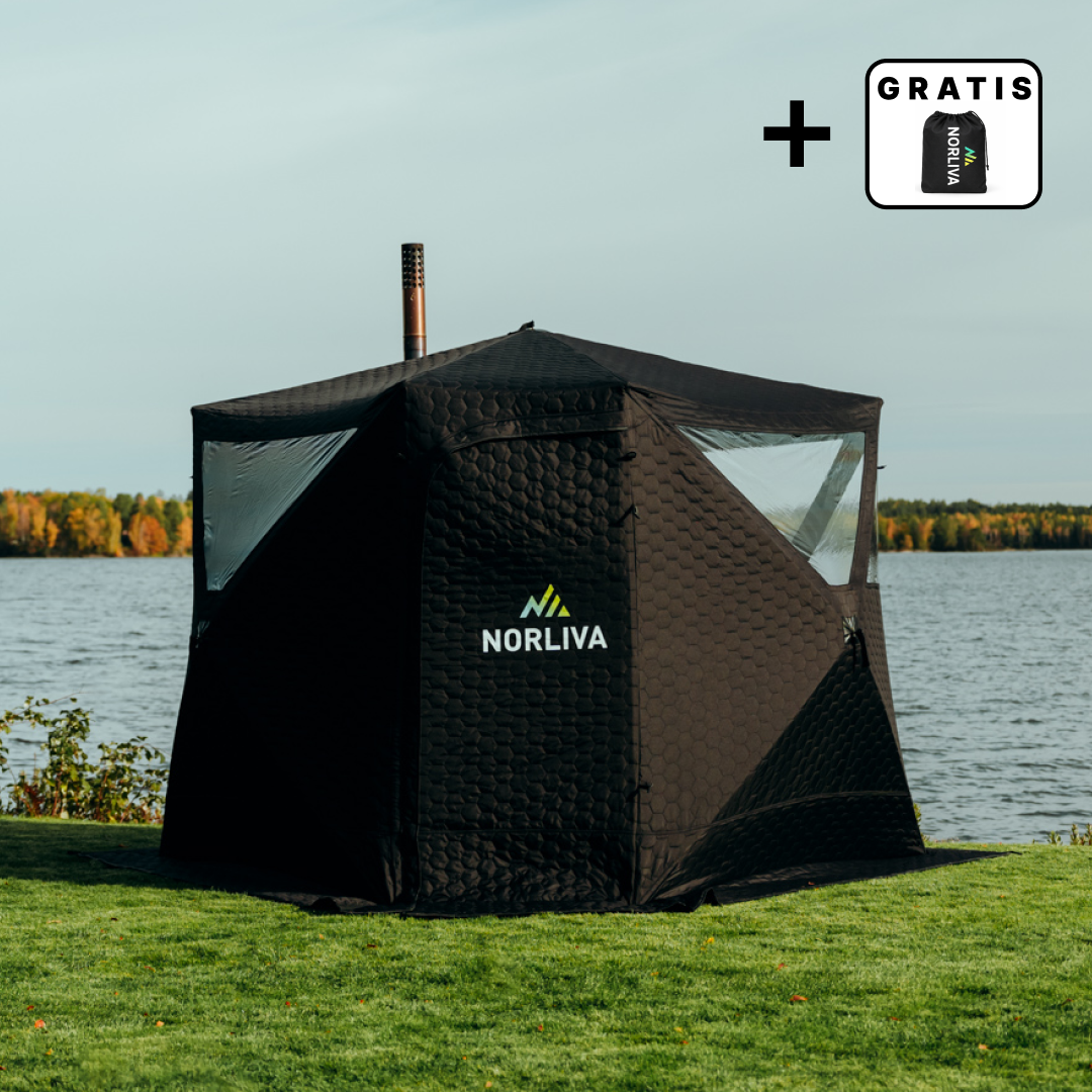 Tente-sauna mobile Dalen 3.0 avec poêle de sauna