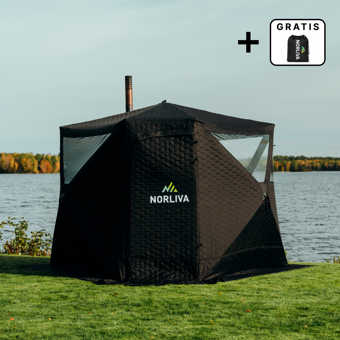 Tente sauna mobile Dalen 3.0 avec poêle de sauna