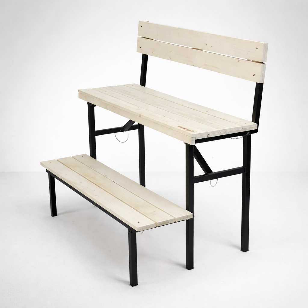 Set: Tente de sauna Dalen 3.0 + poêle + accessoires de sauna + housse de protection contre la pluie + banc à deux niveaux