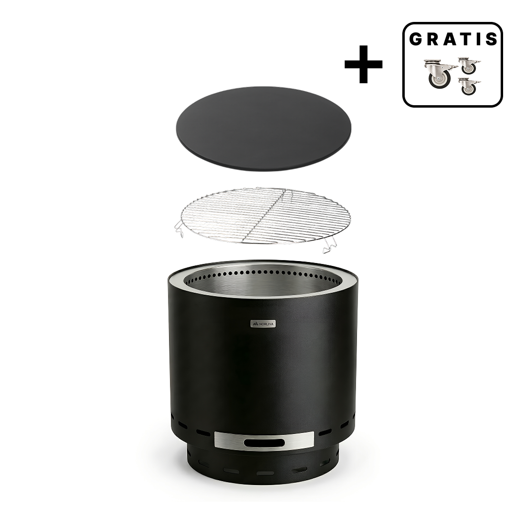 Ensemble : Eda + couvercle + grille de cuisson
