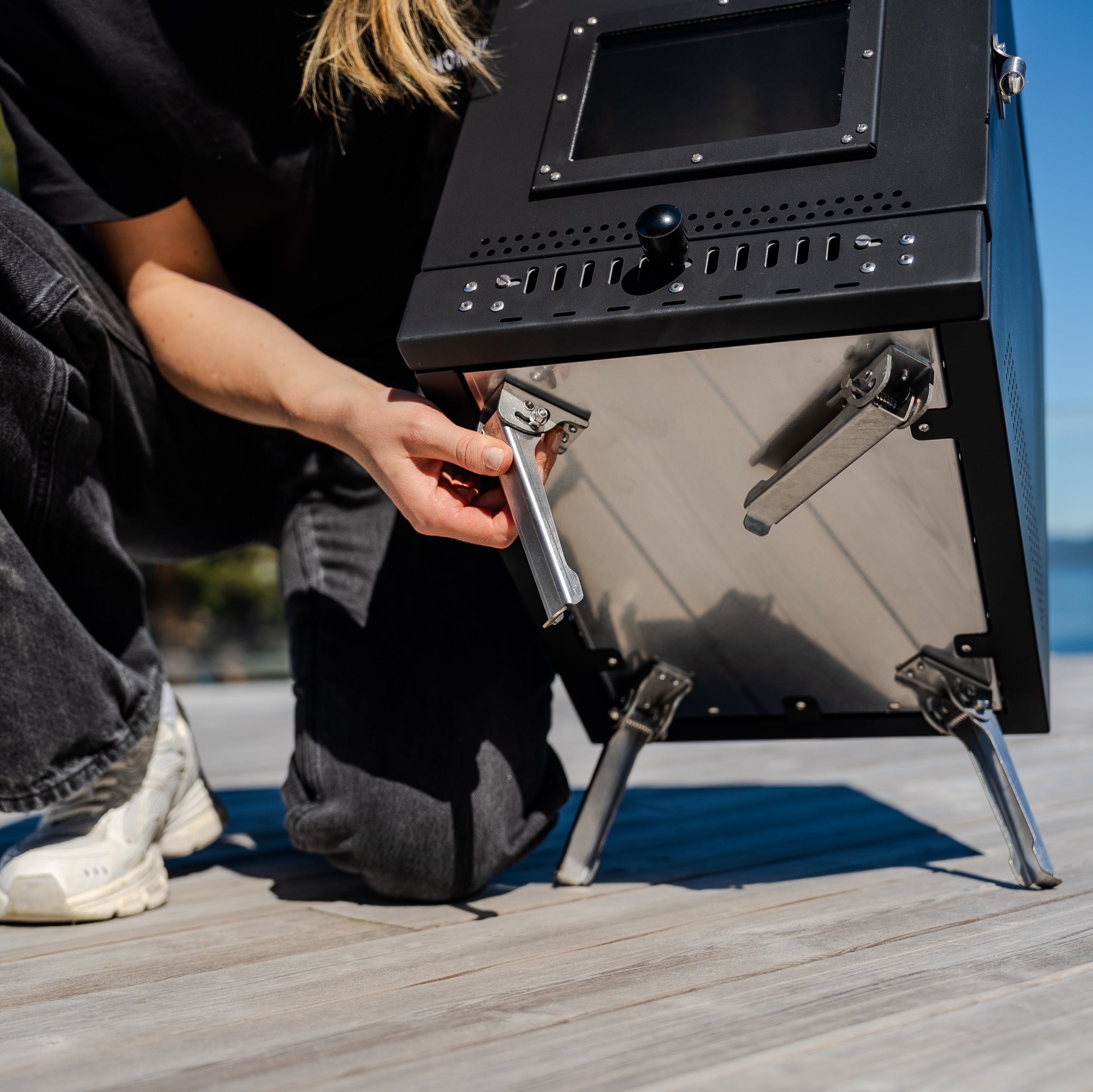 Tente sauna mobile Isen 2.0 avec poêle à sauna