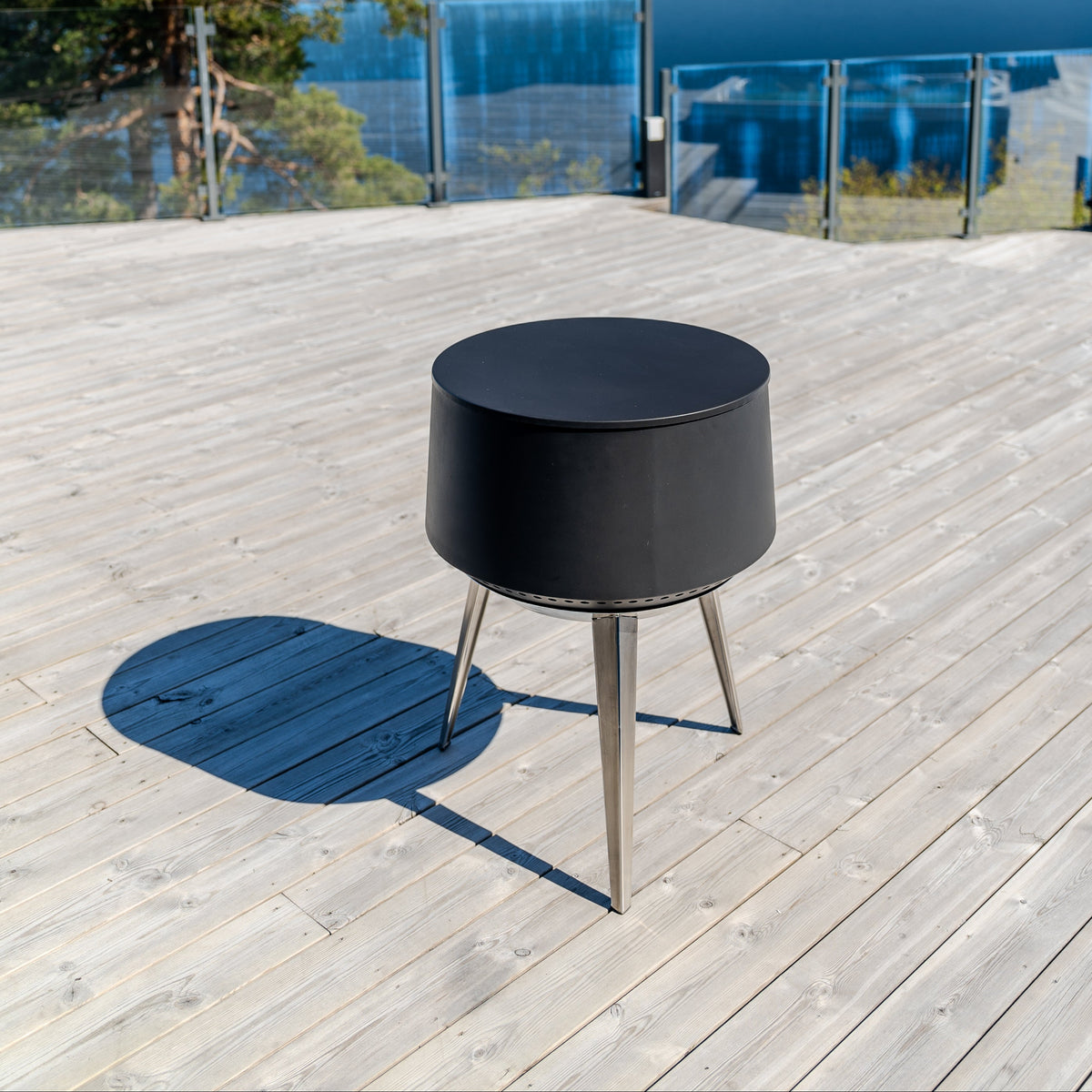 Ensemble : Juna Pluss + couvercle + grille de cuisson en fonte