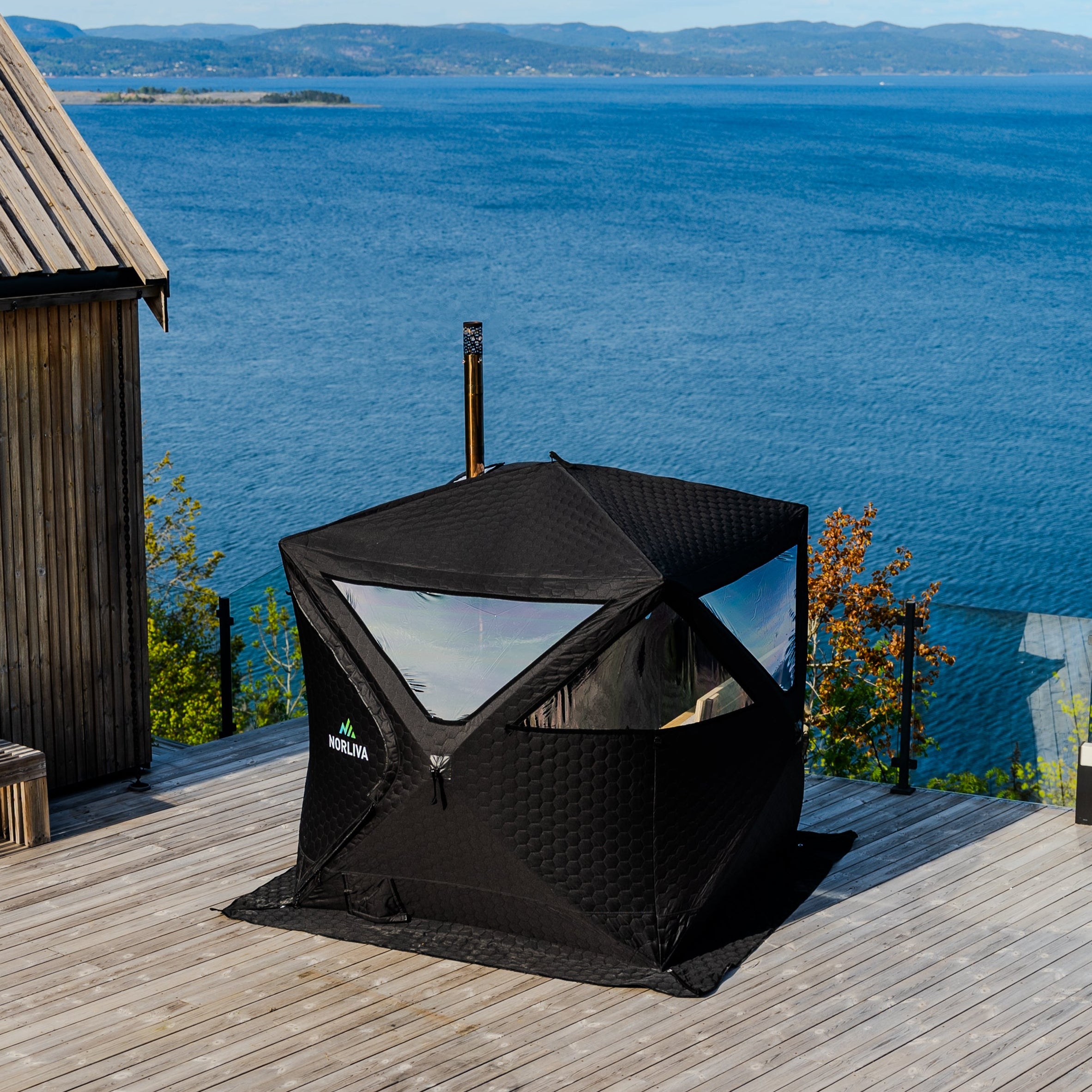 Tente sauna mobile Isen 2.0 avec poêle à sauna