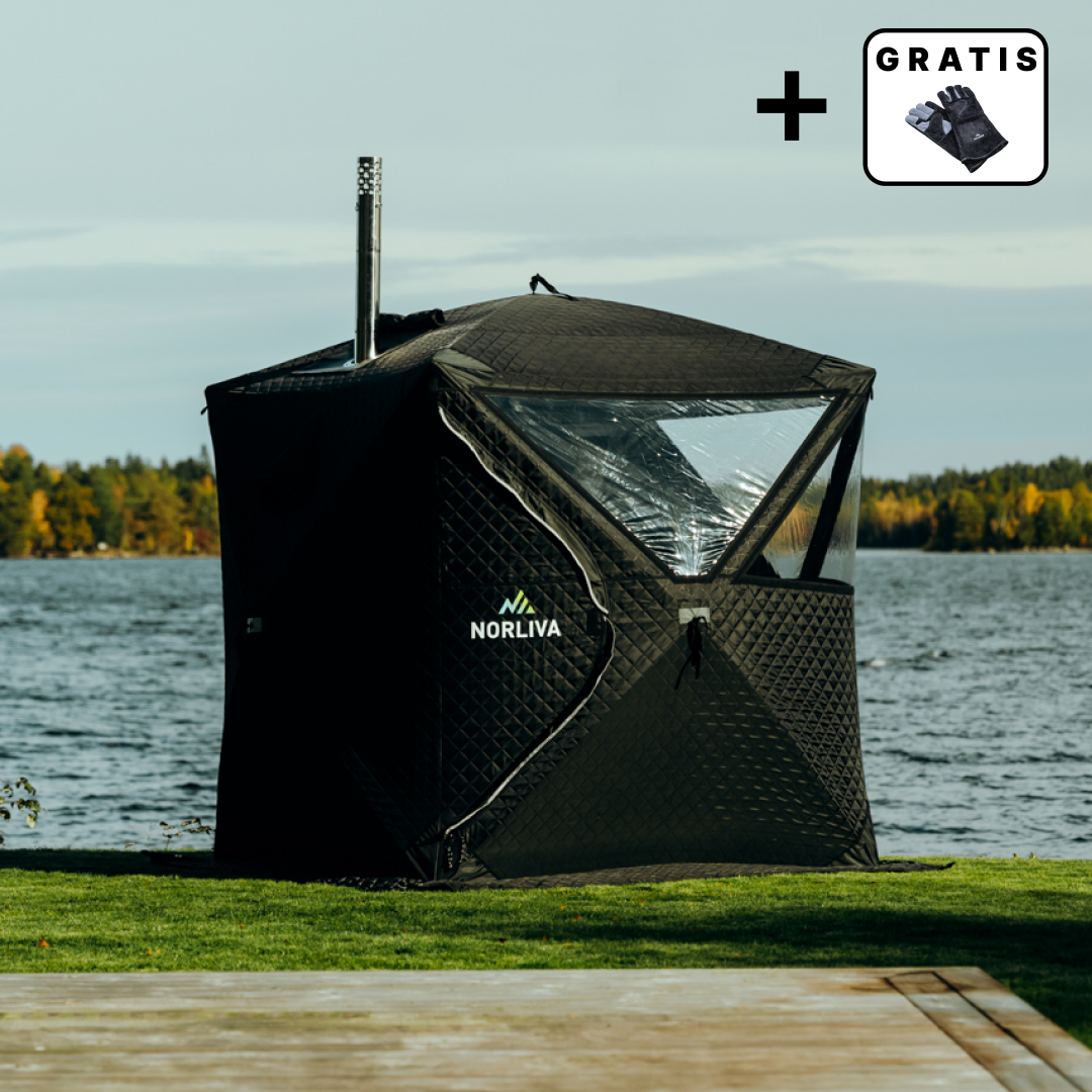 Tente sauna mobile Isen 2.0 avec poêle à sauna
