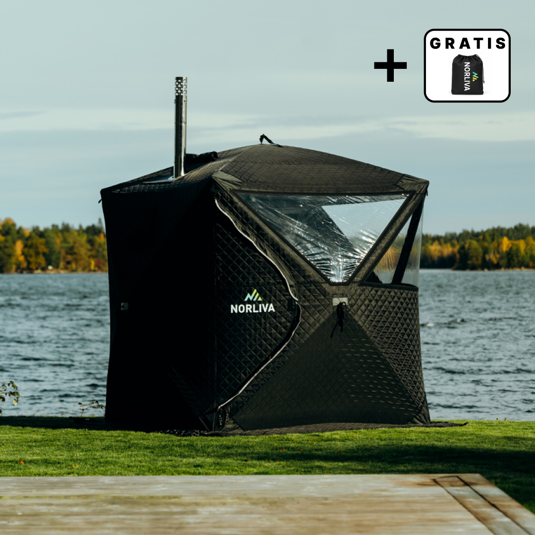 Tente-sauna mobile Isen 3.0 avec poêle de sauna