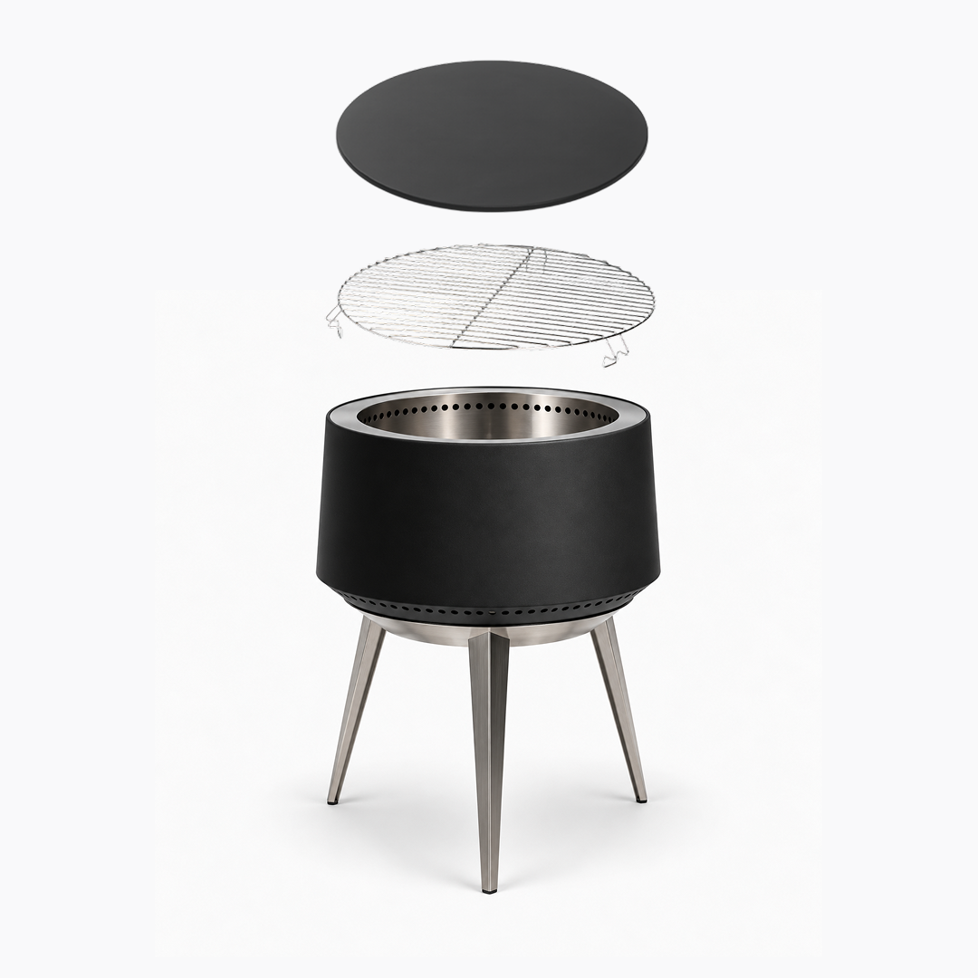 Ensemble : Juna Pluss + couvercle + grille de cuisson