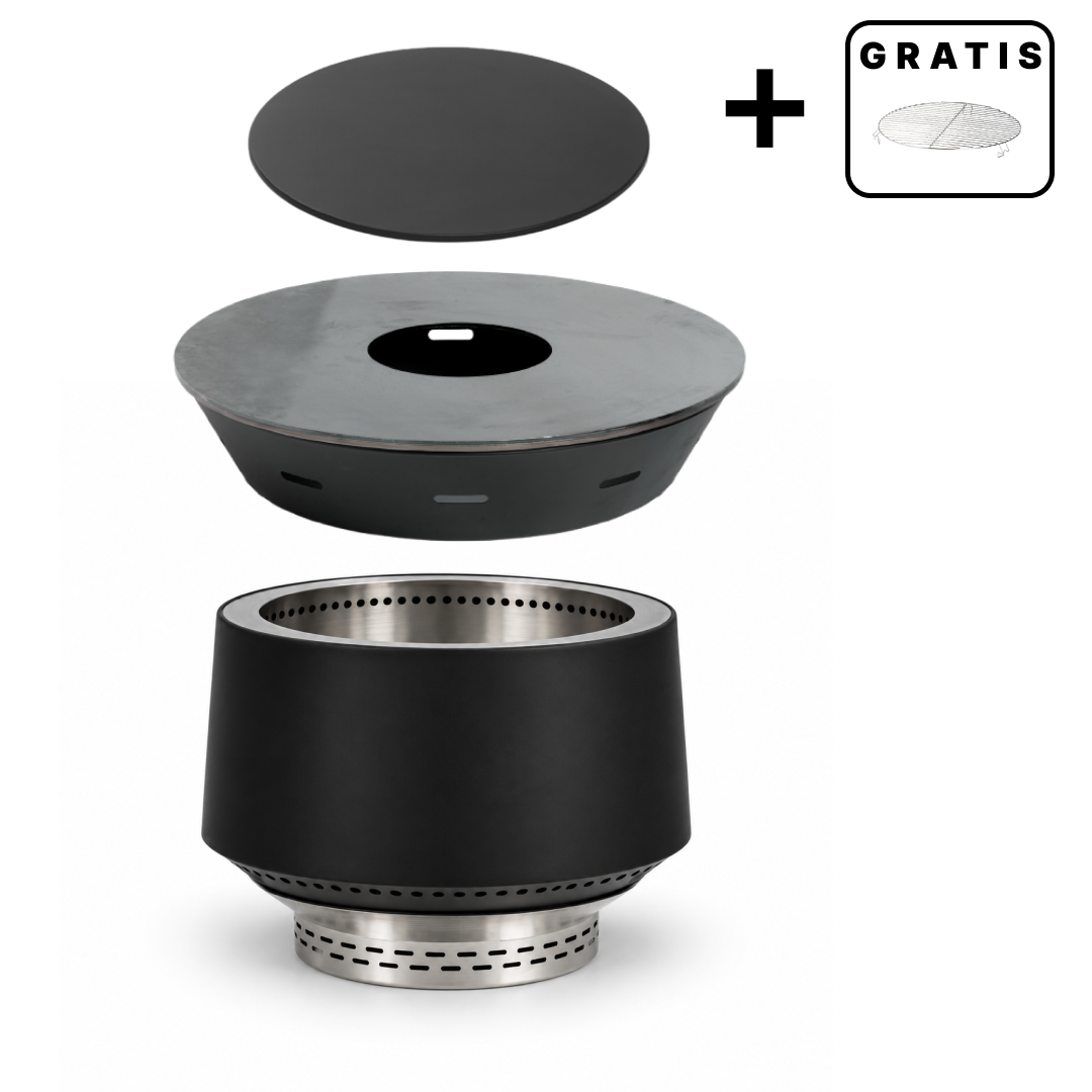 Set : Juna + gril plancha + couvercle
