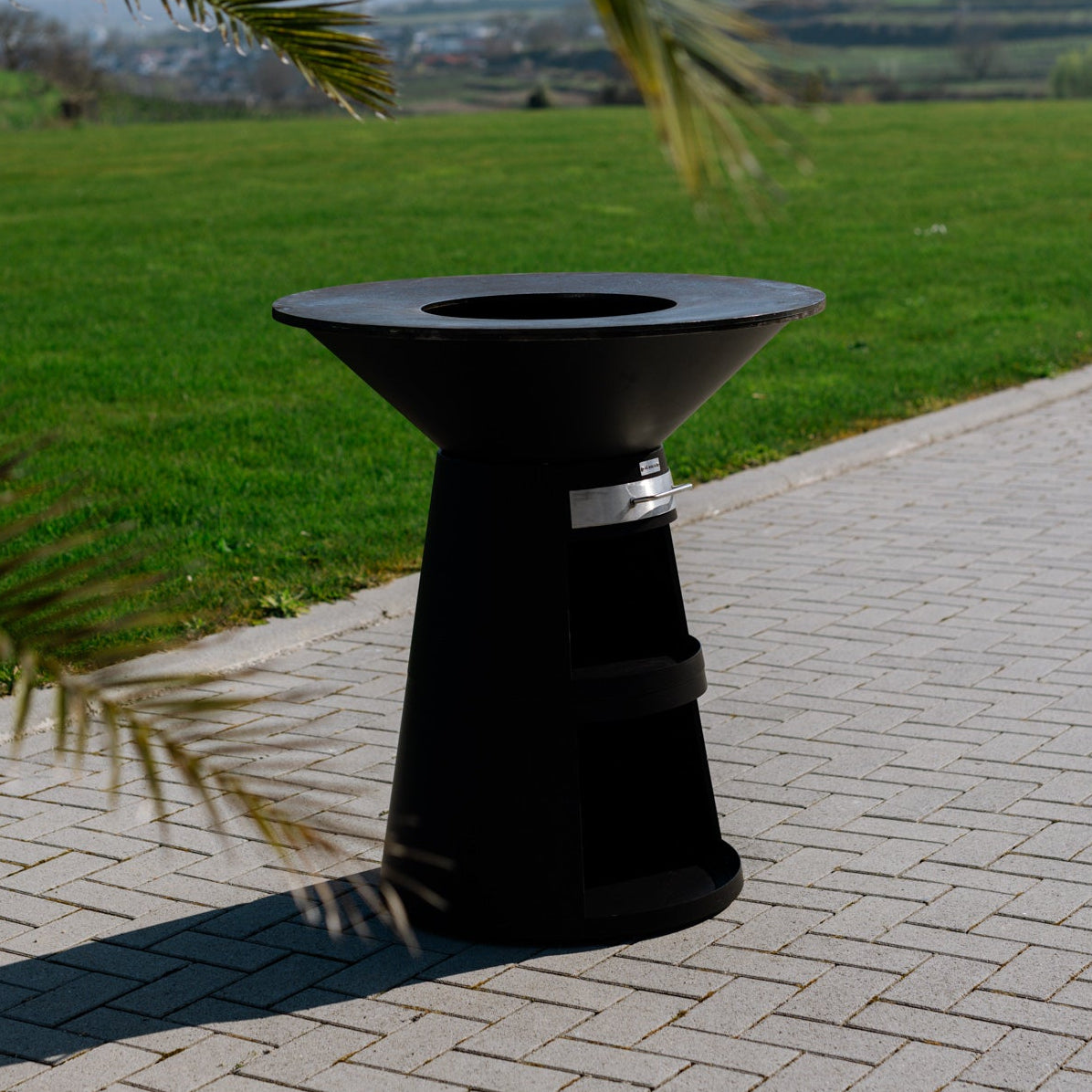 Barbecue à plaques de feu Aska, 80 cm