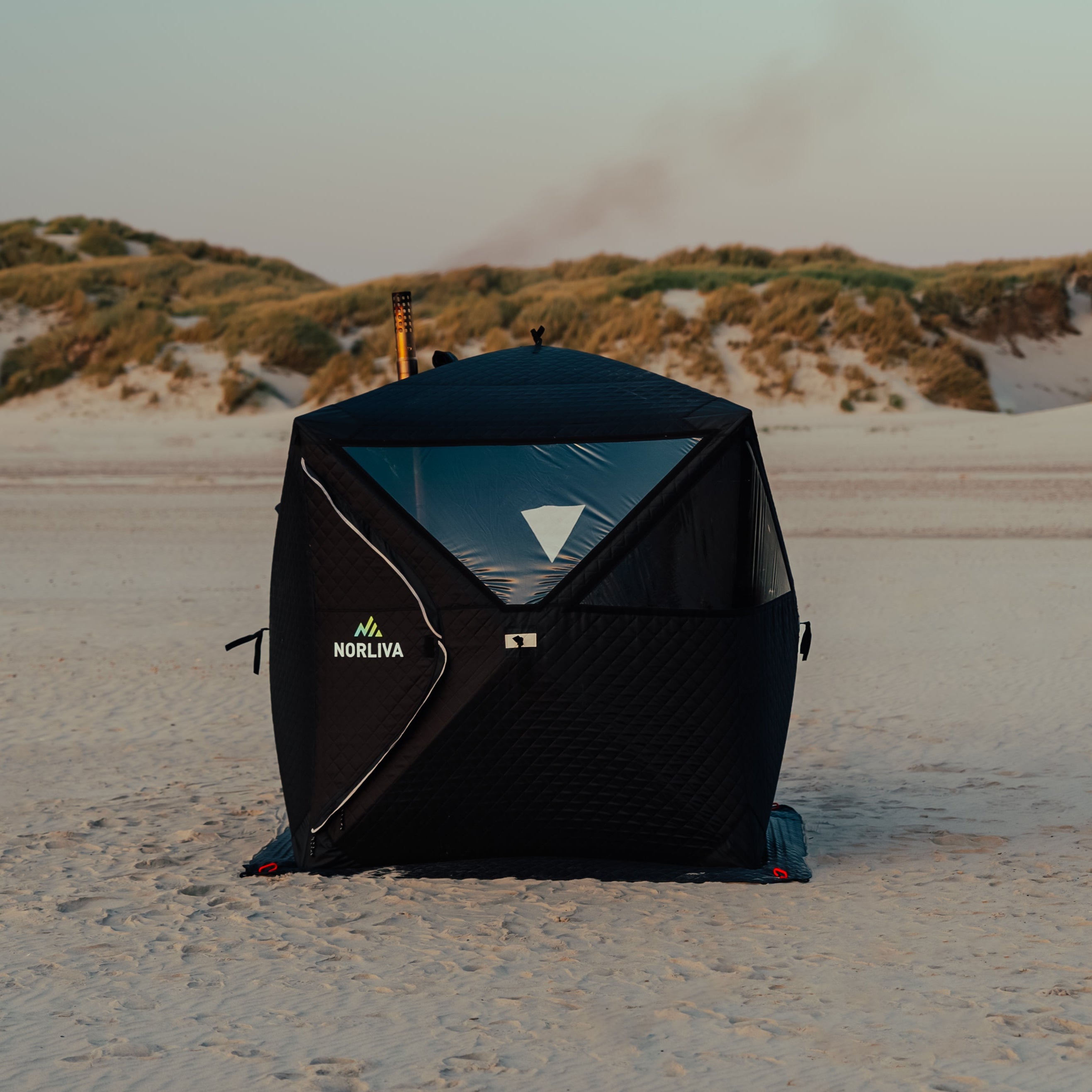 Tente sauna mobile Isen avec poêle à sauna