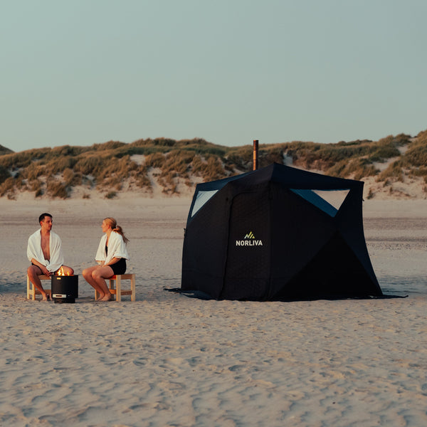 Tente sauna mobile Fjorden avec poêle à sauna