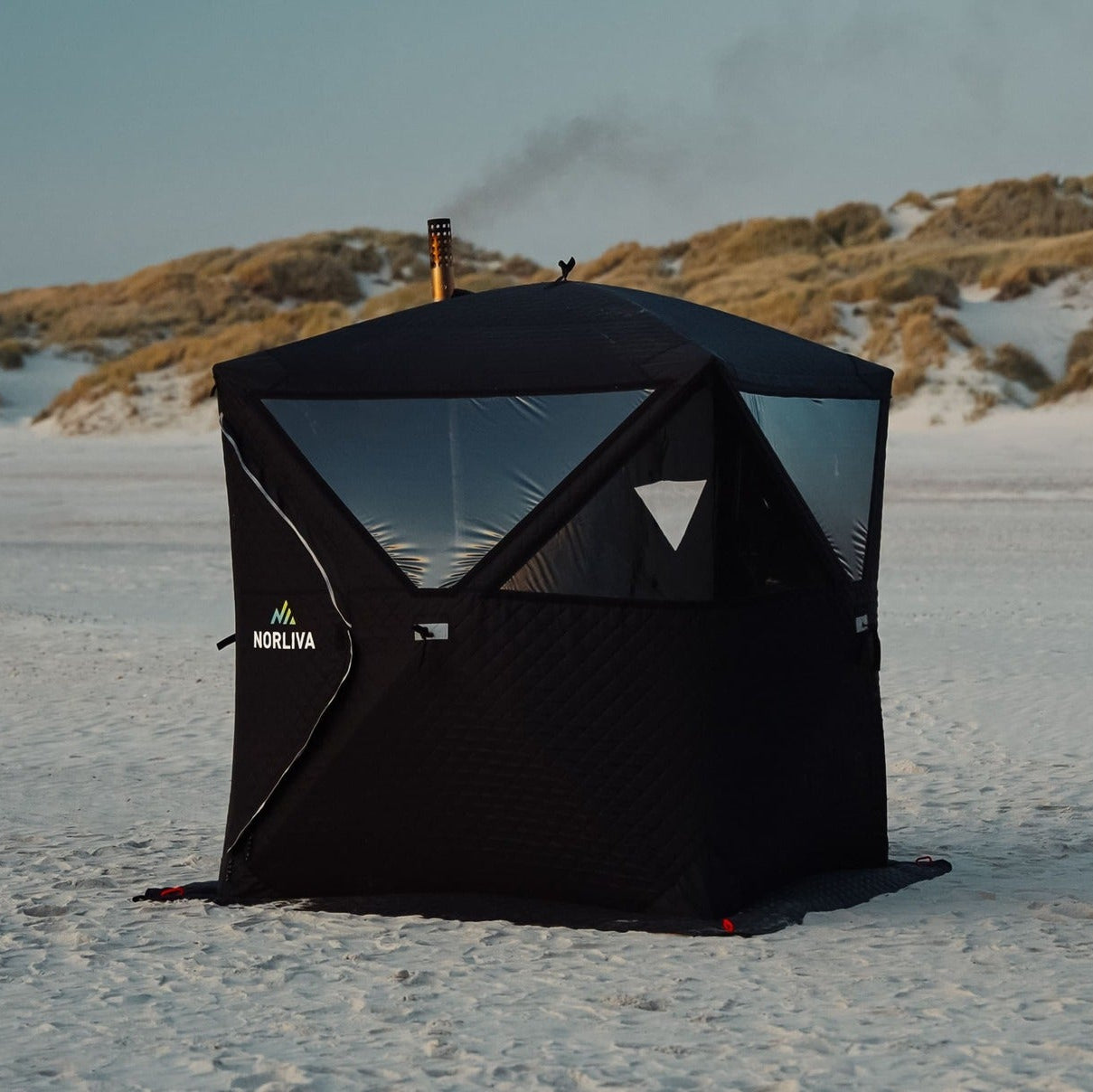 Tente sauna mobile Isen avec poêle à sauna