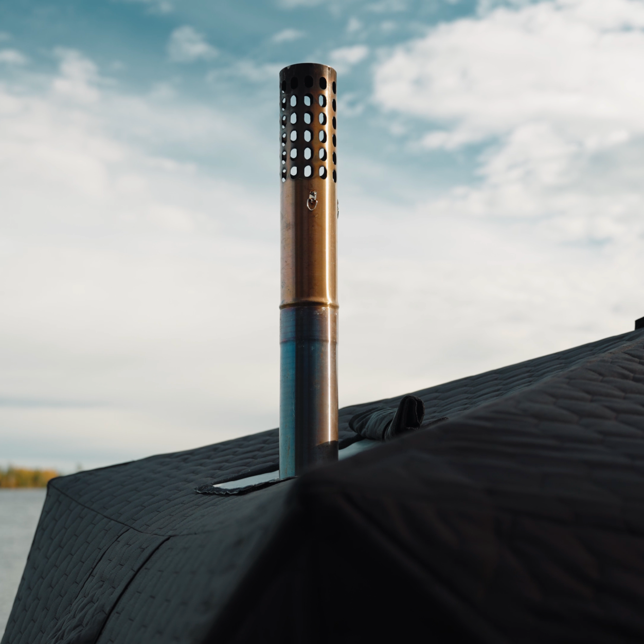 Ensemble : Tente sauna Isen + Poêle + Accessoires sauna