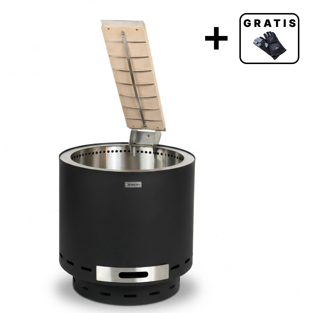 Ensemble : Skara + planche à saumon grillé Flammlachsbrett