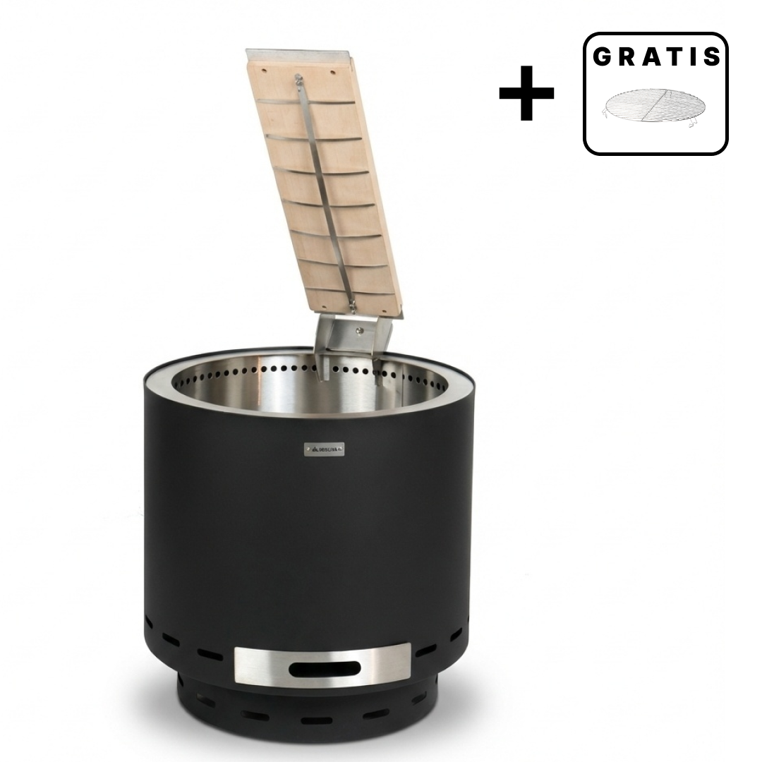 Ensemble : Skara + planche à saumon flambé