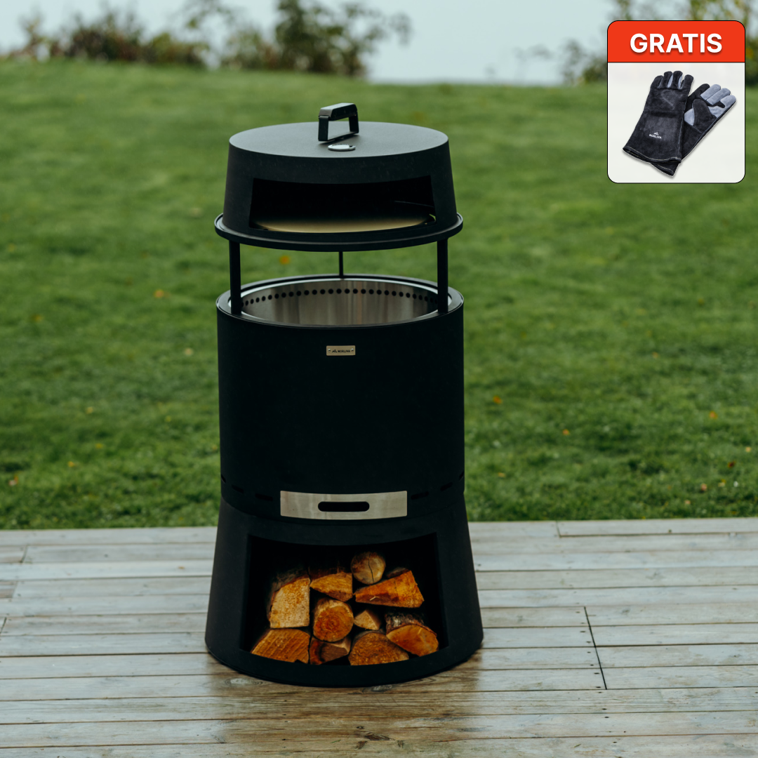 Ensemble : Skara Pluss + accessoire four à pizza