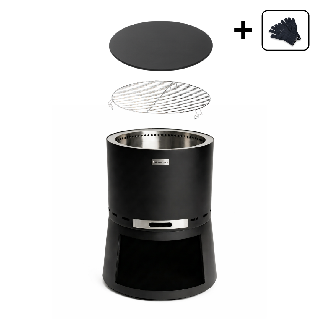 Set : Skara Pluss + couvercle + grille