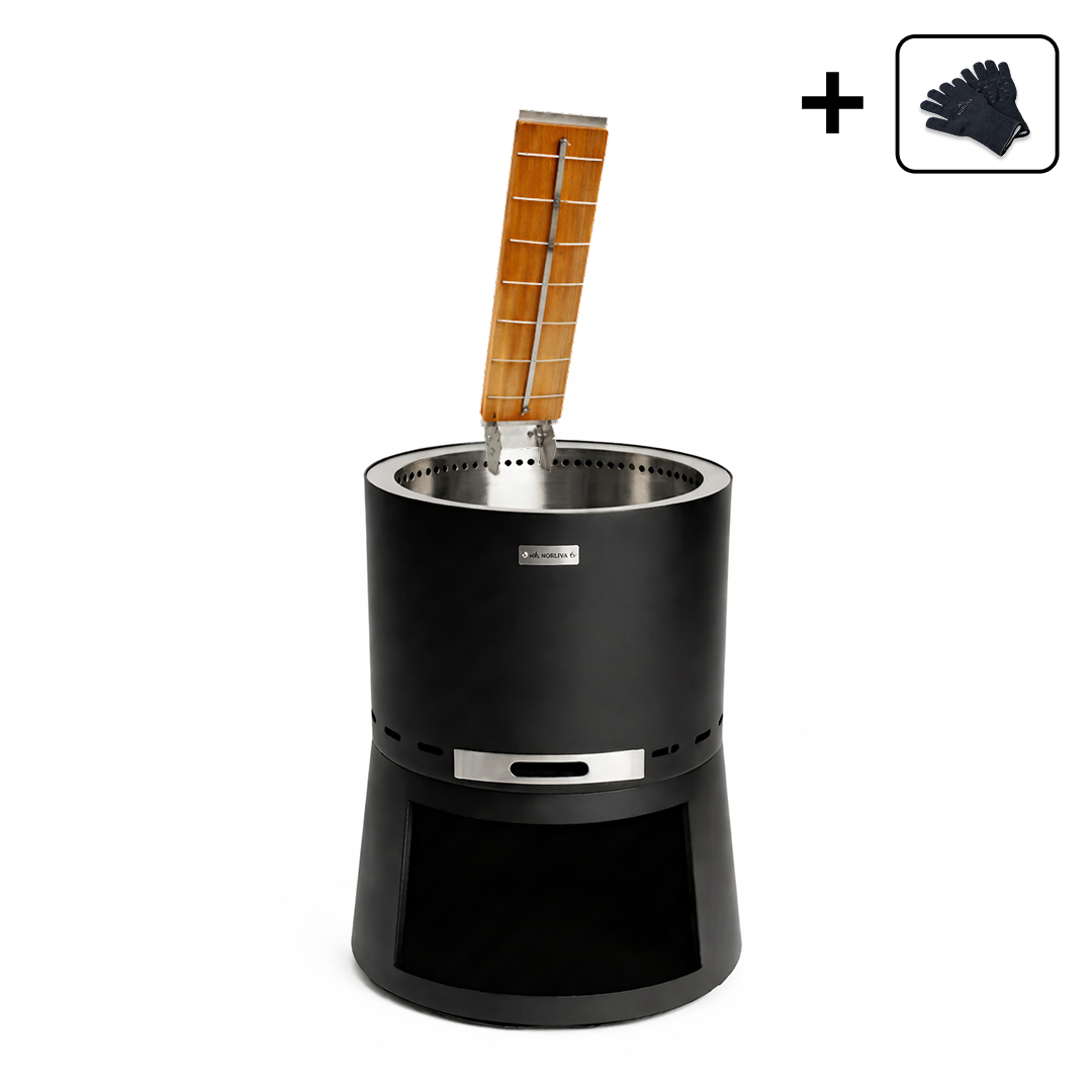 Set : Skara Pluss + planche à saumon flambé