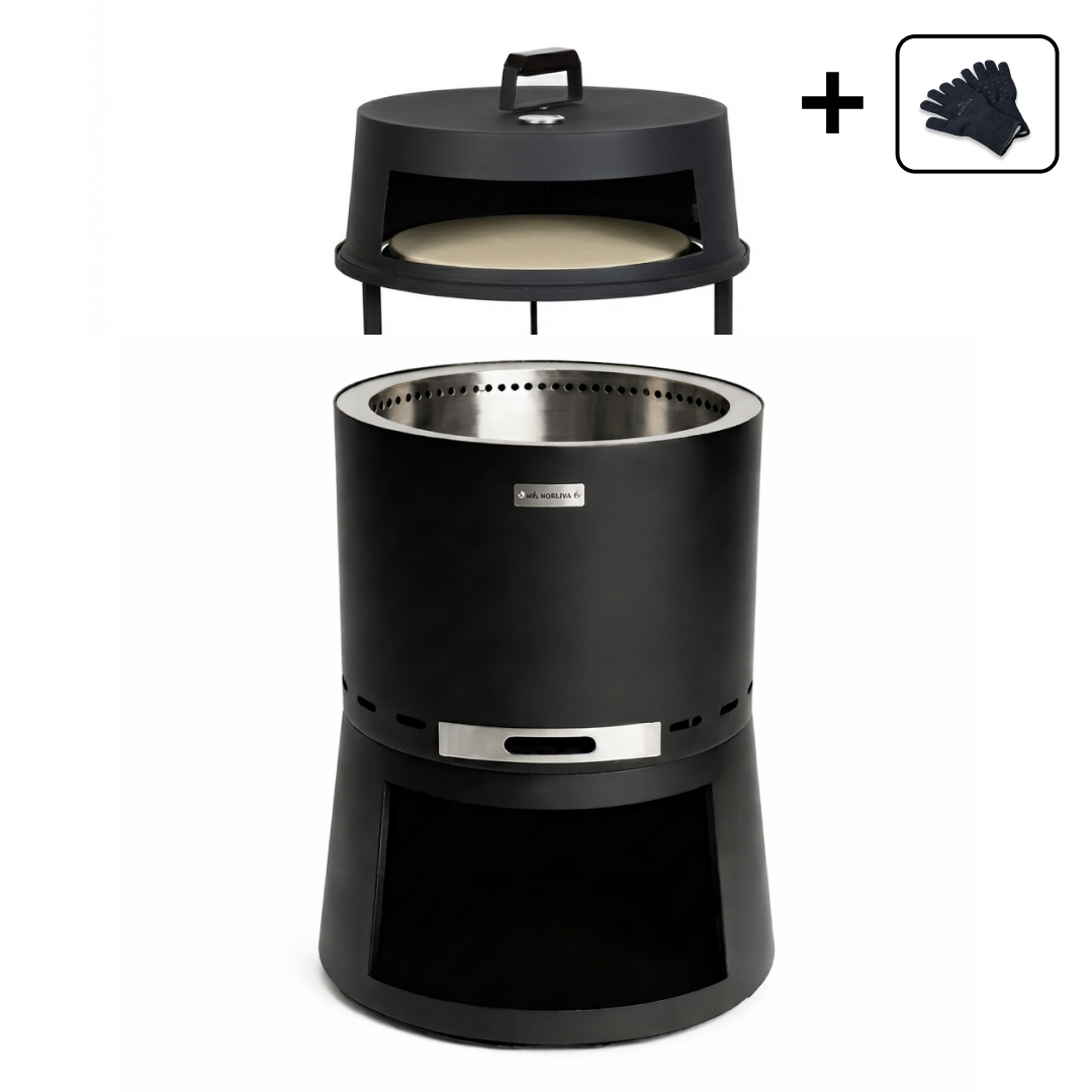 Ensemble : Skara Pluss + accessoire four à pizza